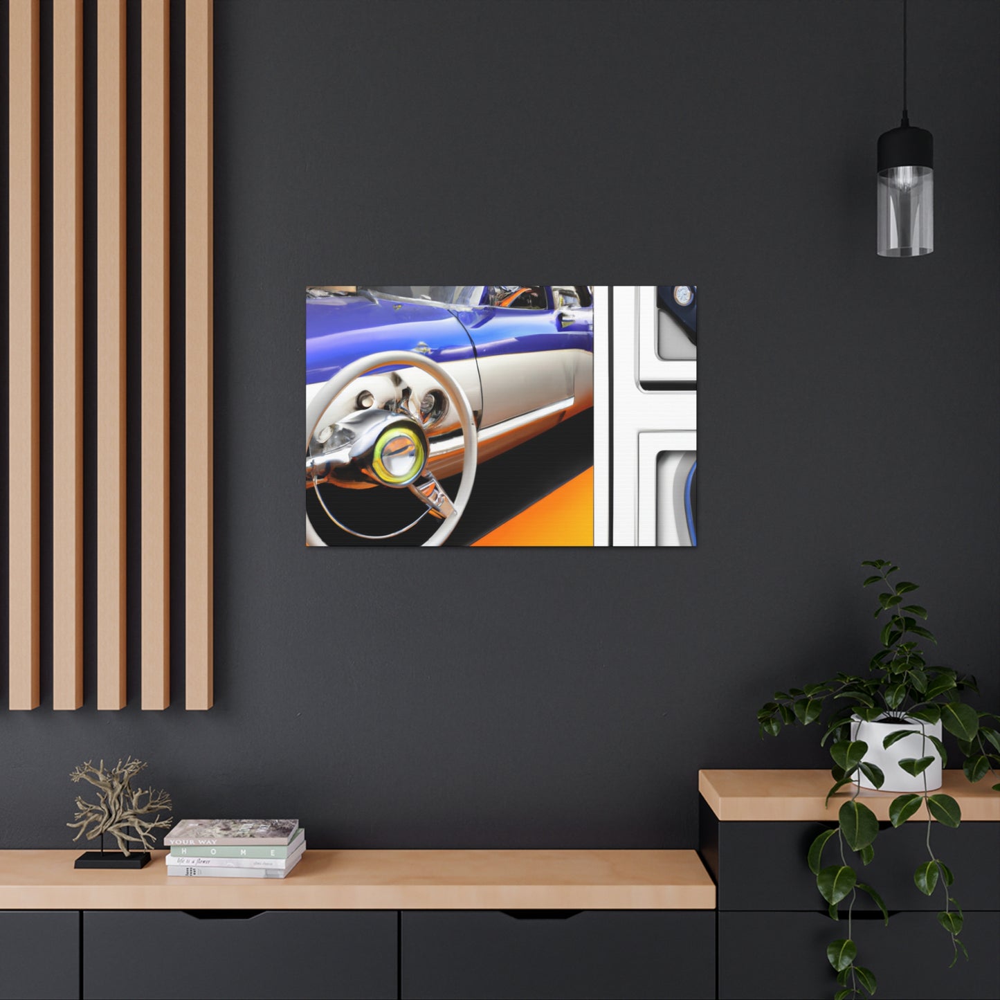 "Tide's Turning" - Automobile Canvas