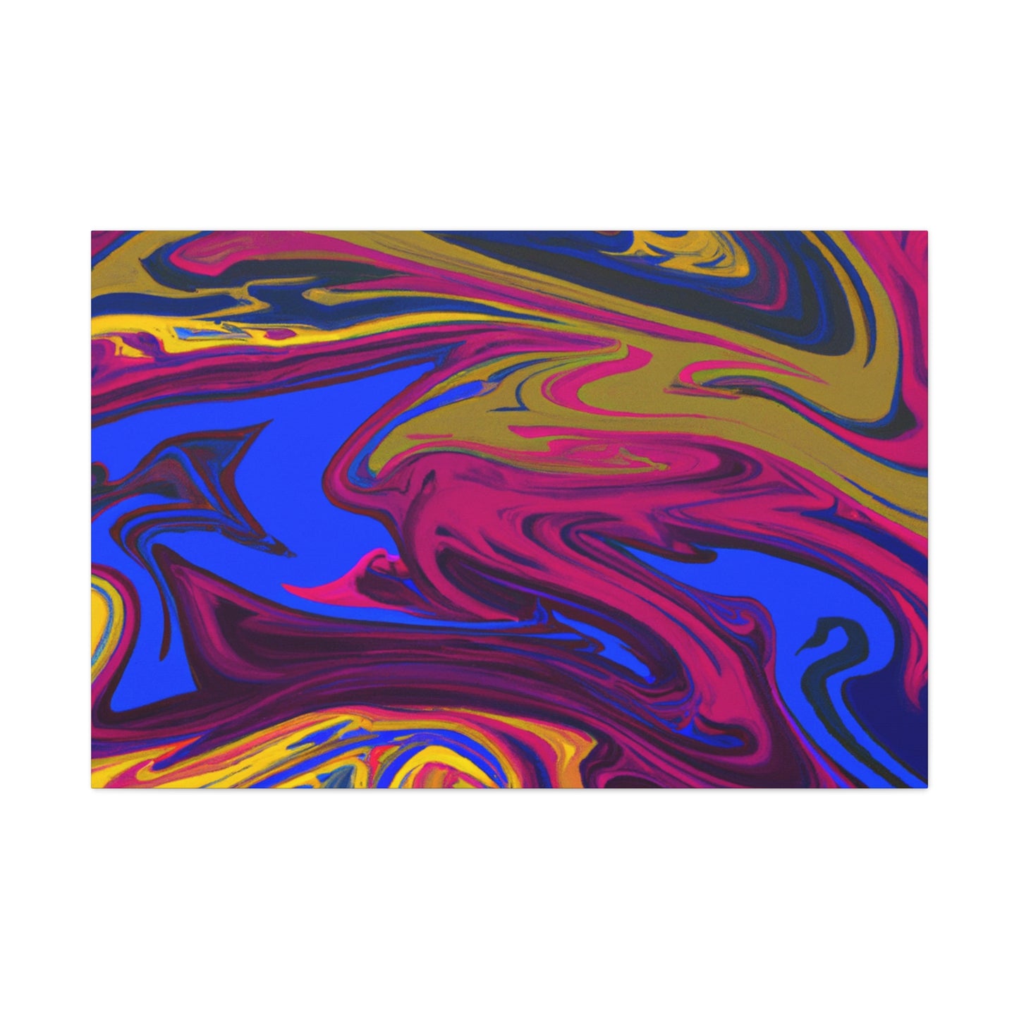 Aquabloom - Abstract - Canvas