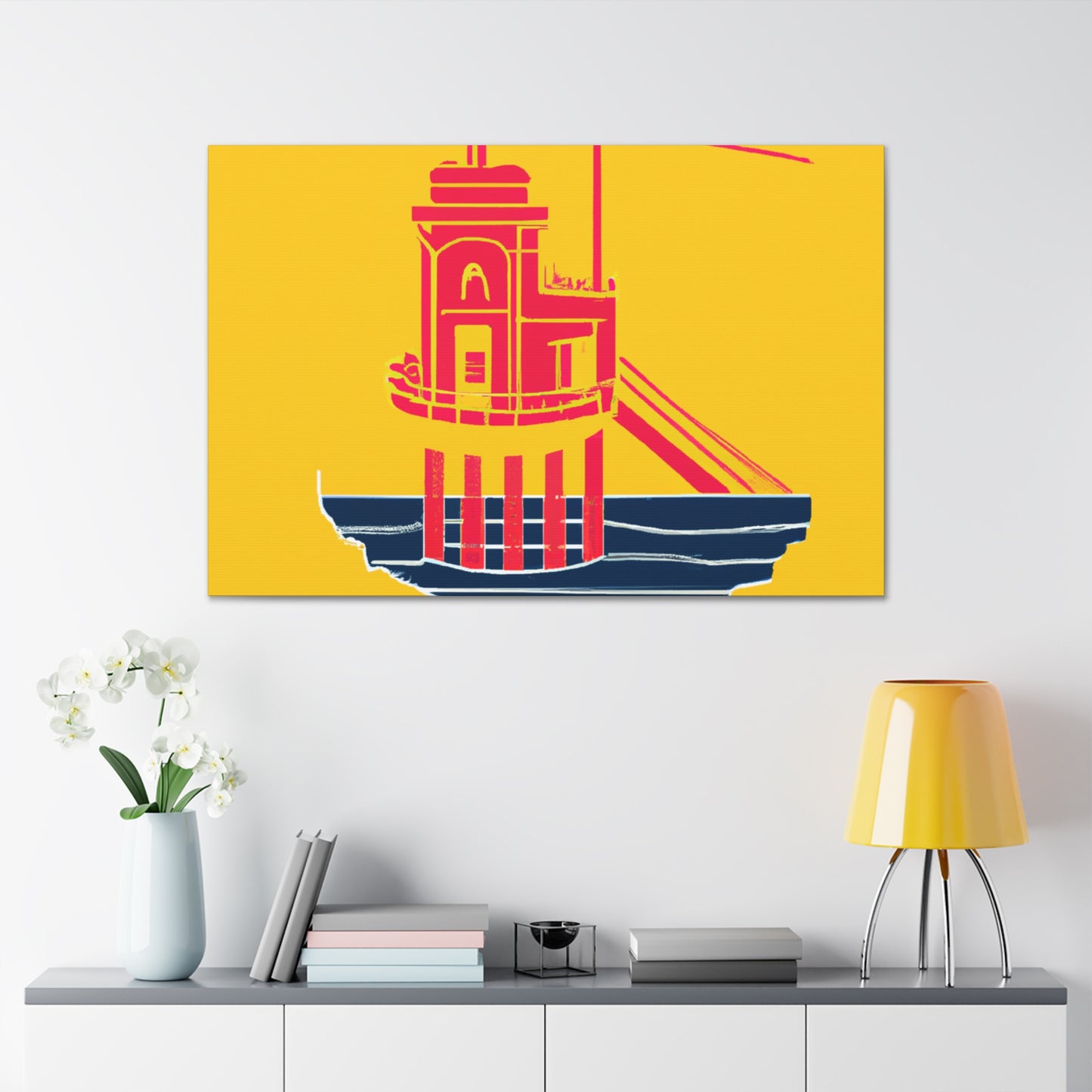 Isolated Tranquility - Minimalism - Canvas