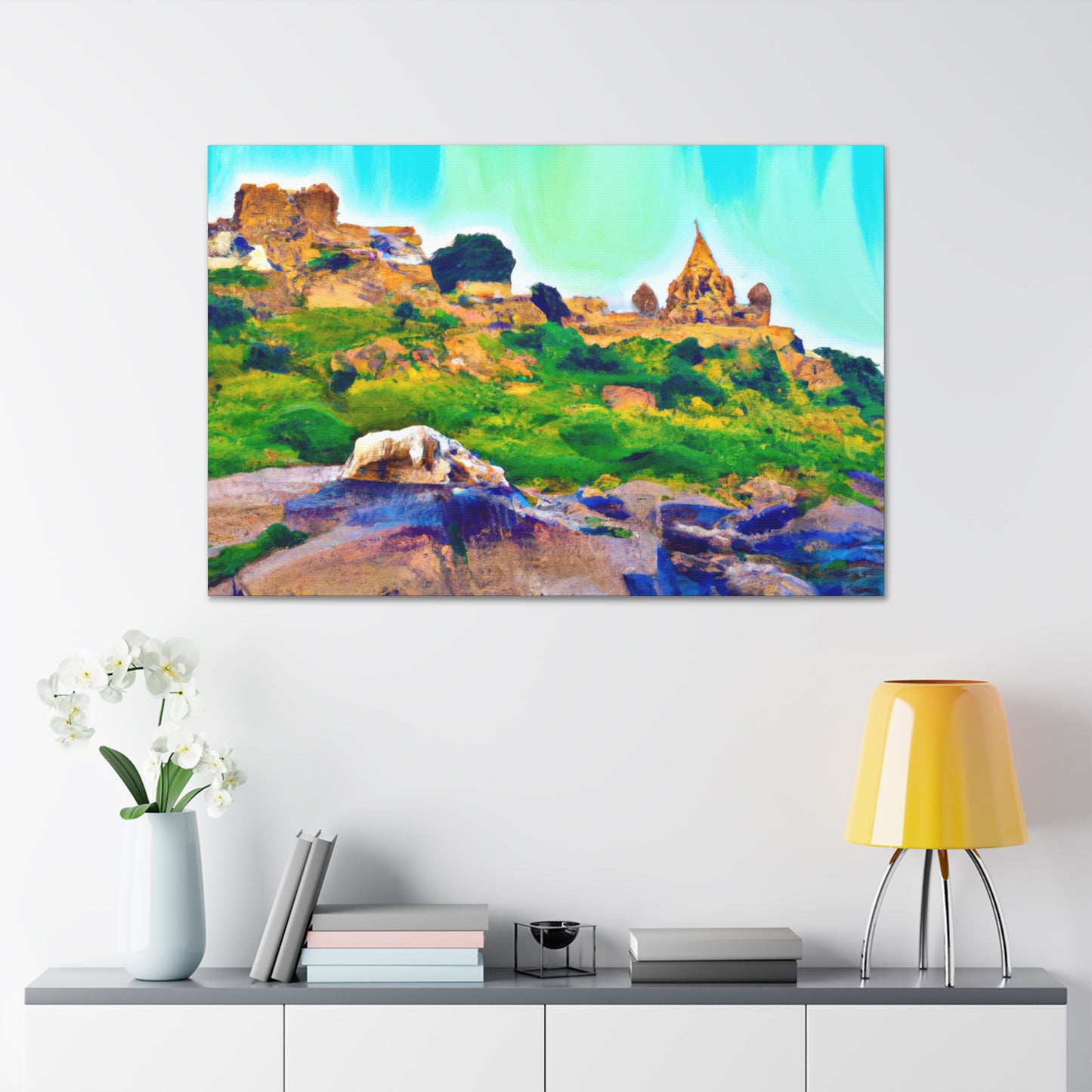 TajMahal- Destination India - Canvas