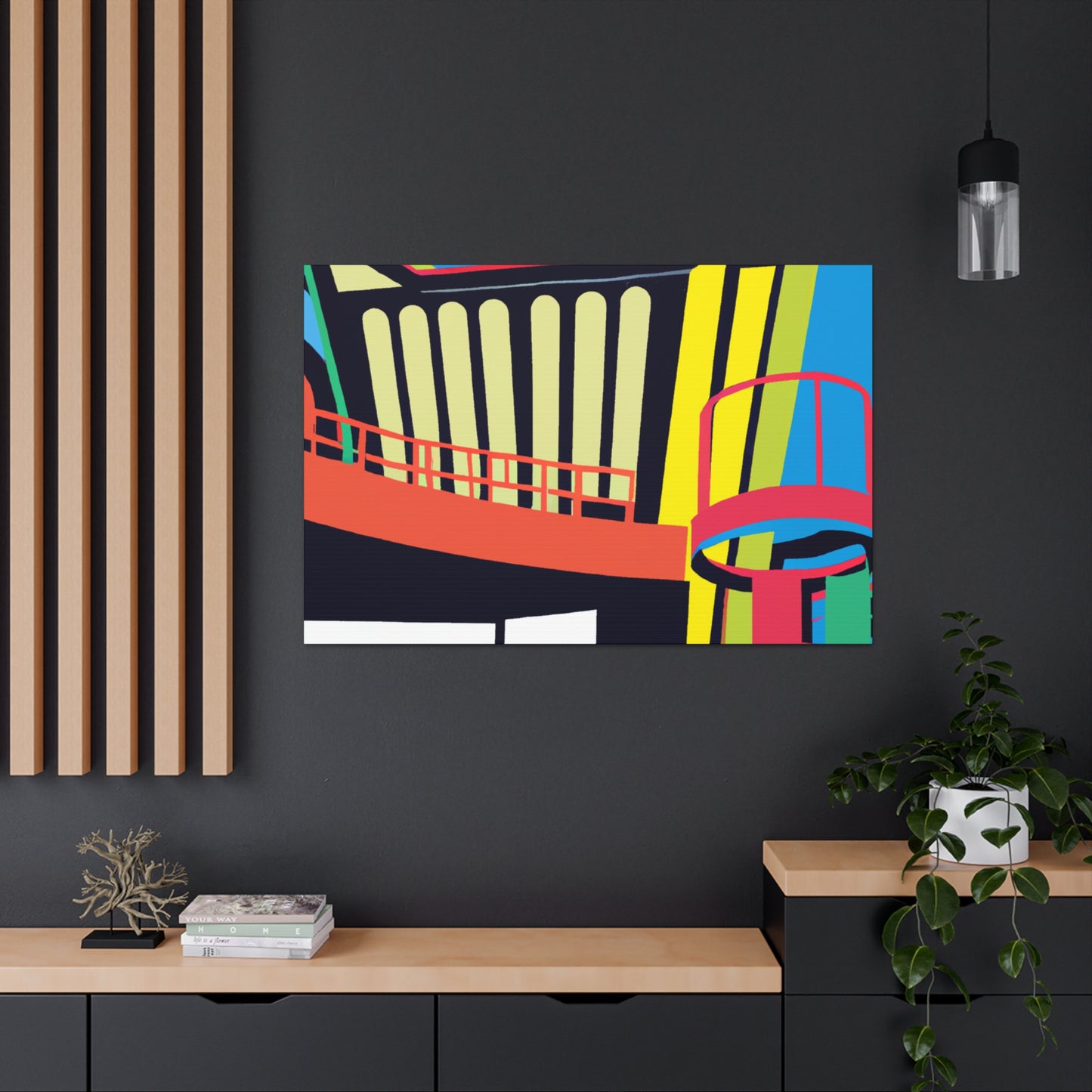 Bridge Balcony - Canvas Pop Art