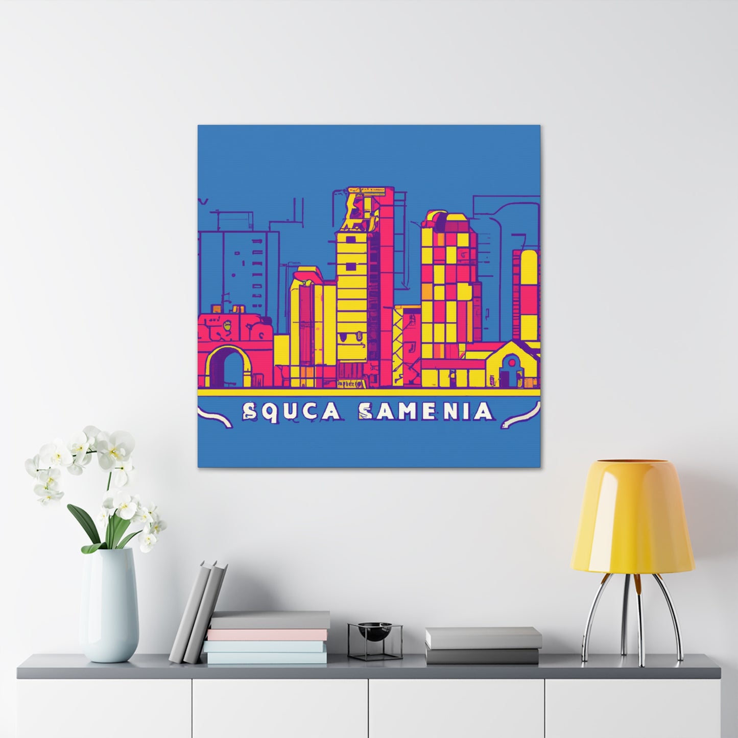 Salone del Sur - South America - Canvas