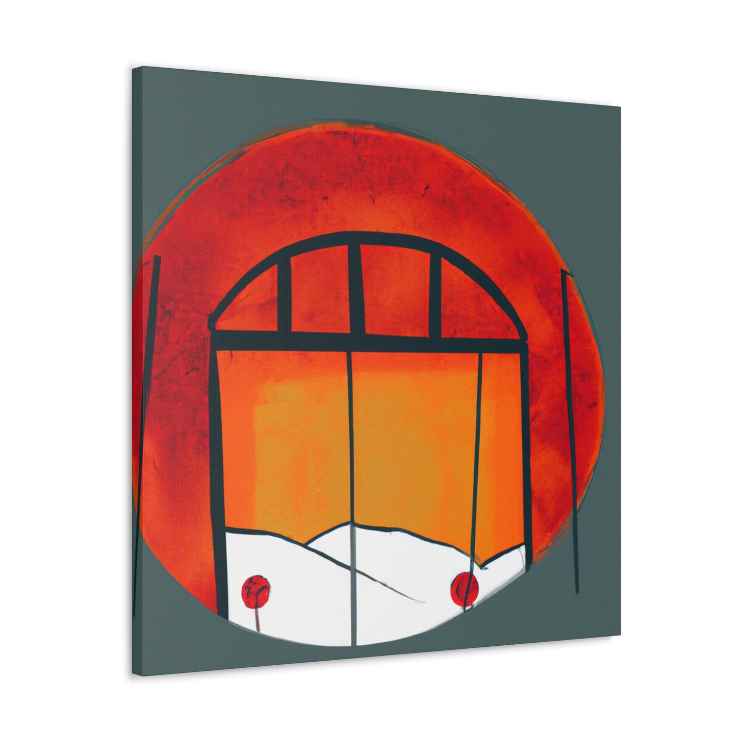 Window Seat- Midcentury Canvas