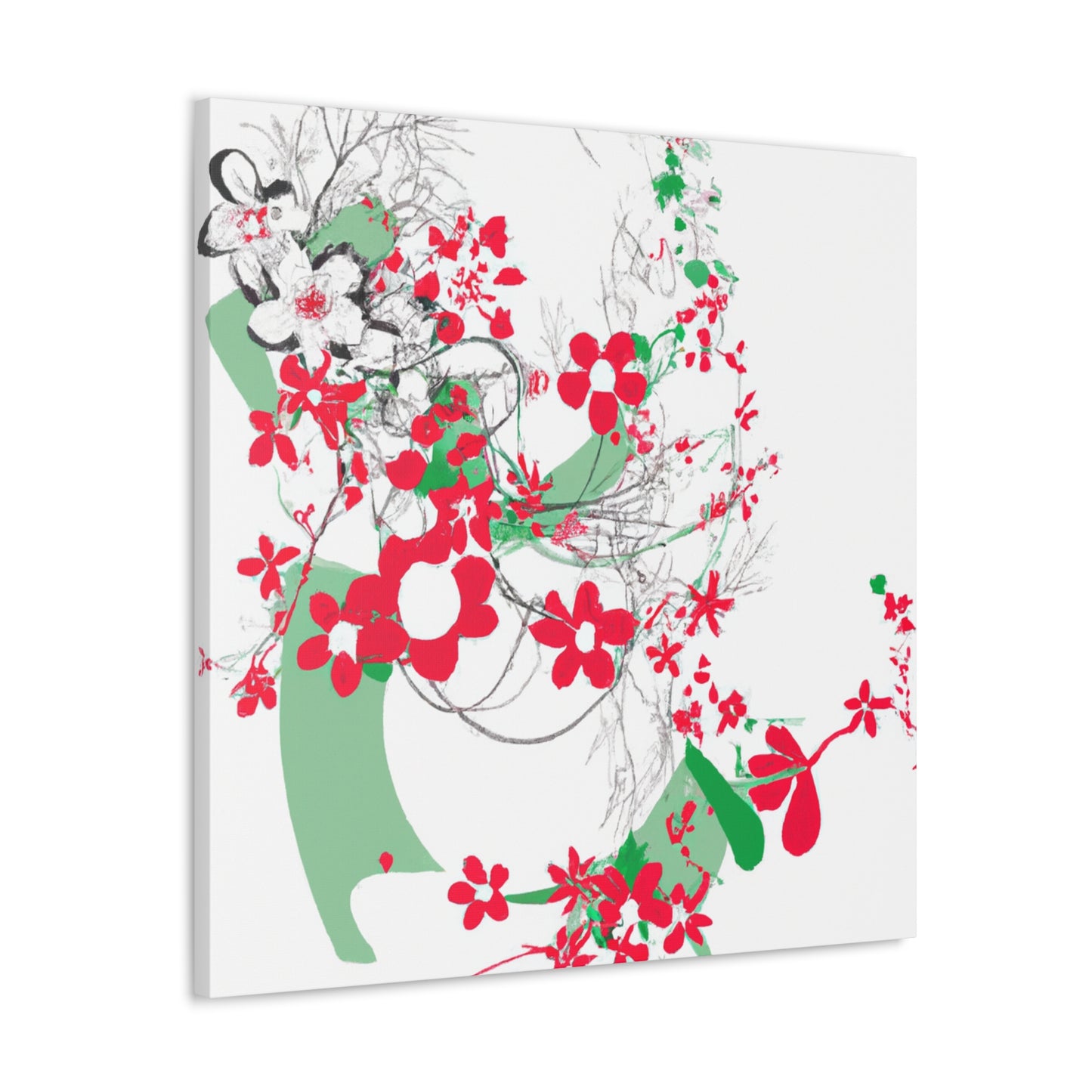 Peony Parade - Floral - Canvas