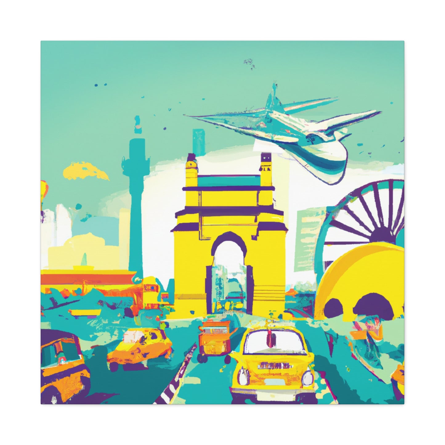 Oasis of Wonders - Destination India - Canvas