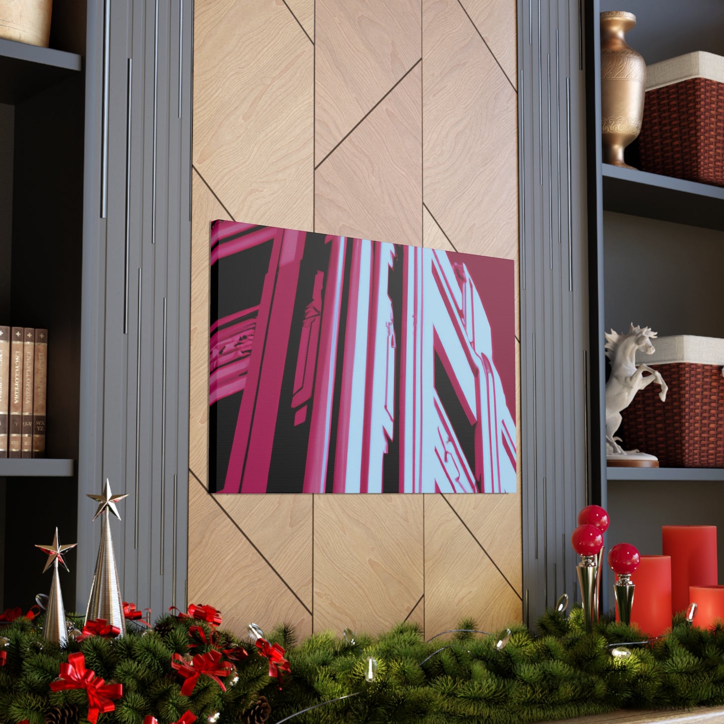 Neo-Deco Revivalism - Architectural Canvas Art Deco