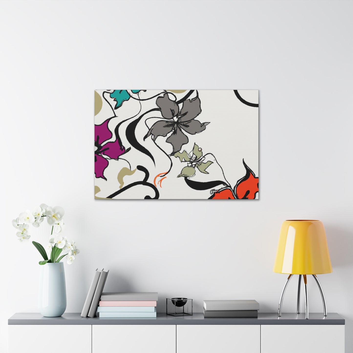 Magnifico - Floral - Canvas