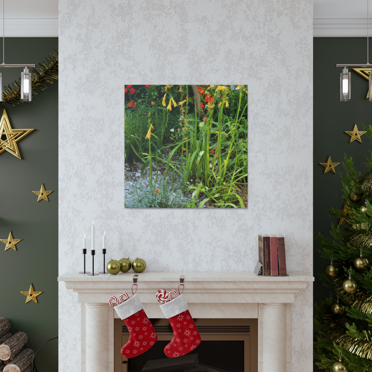 Blooming Floral Garden - Floral Canvas