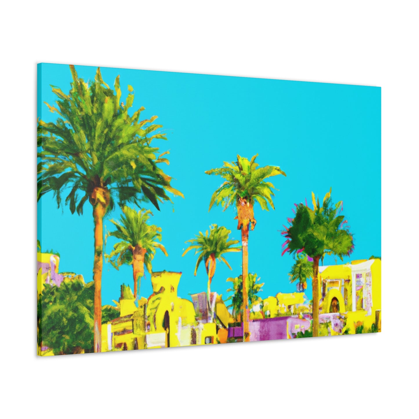 Sahara Splendor - Architectural - Canvas