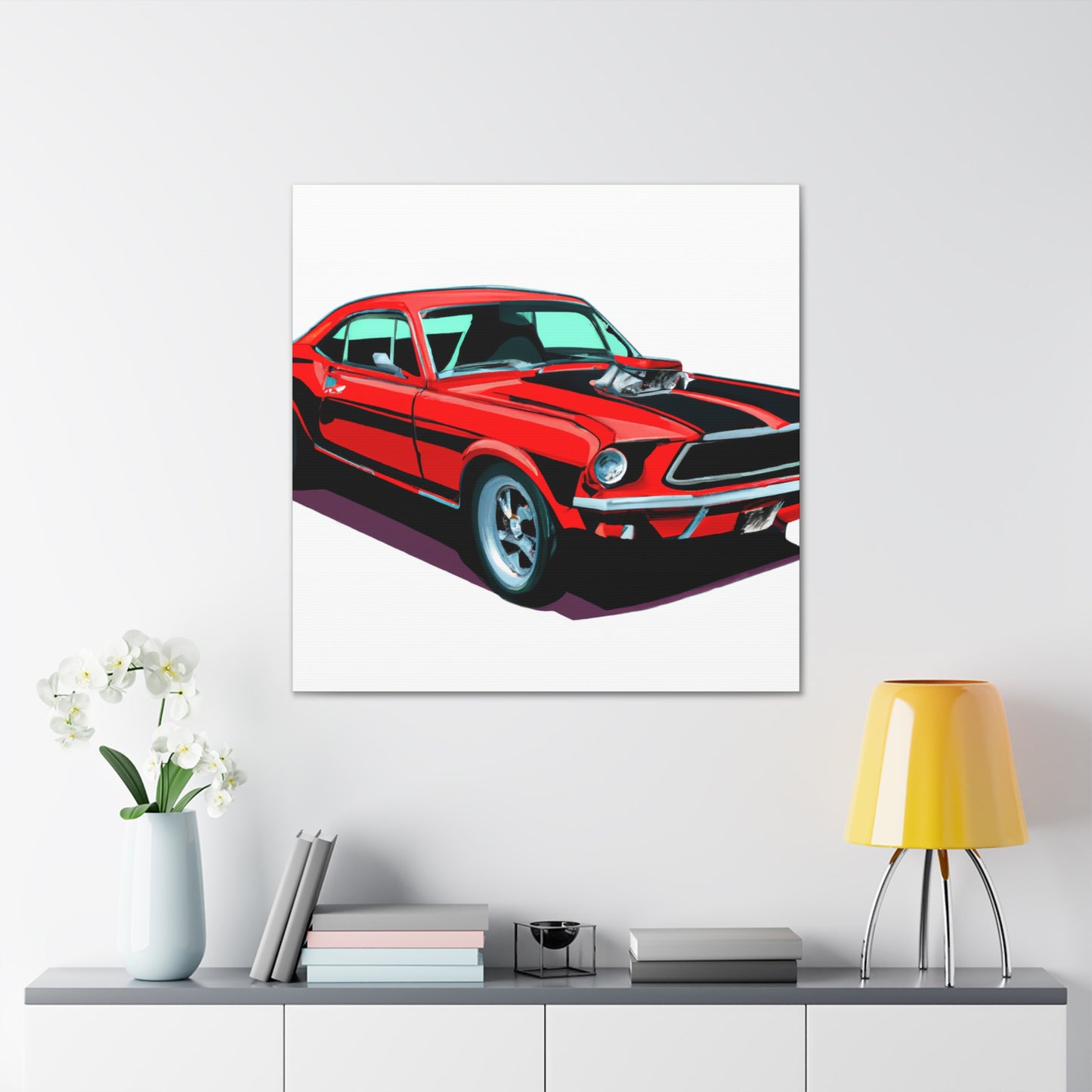 Roaring Roadster - Automobile - Canvas