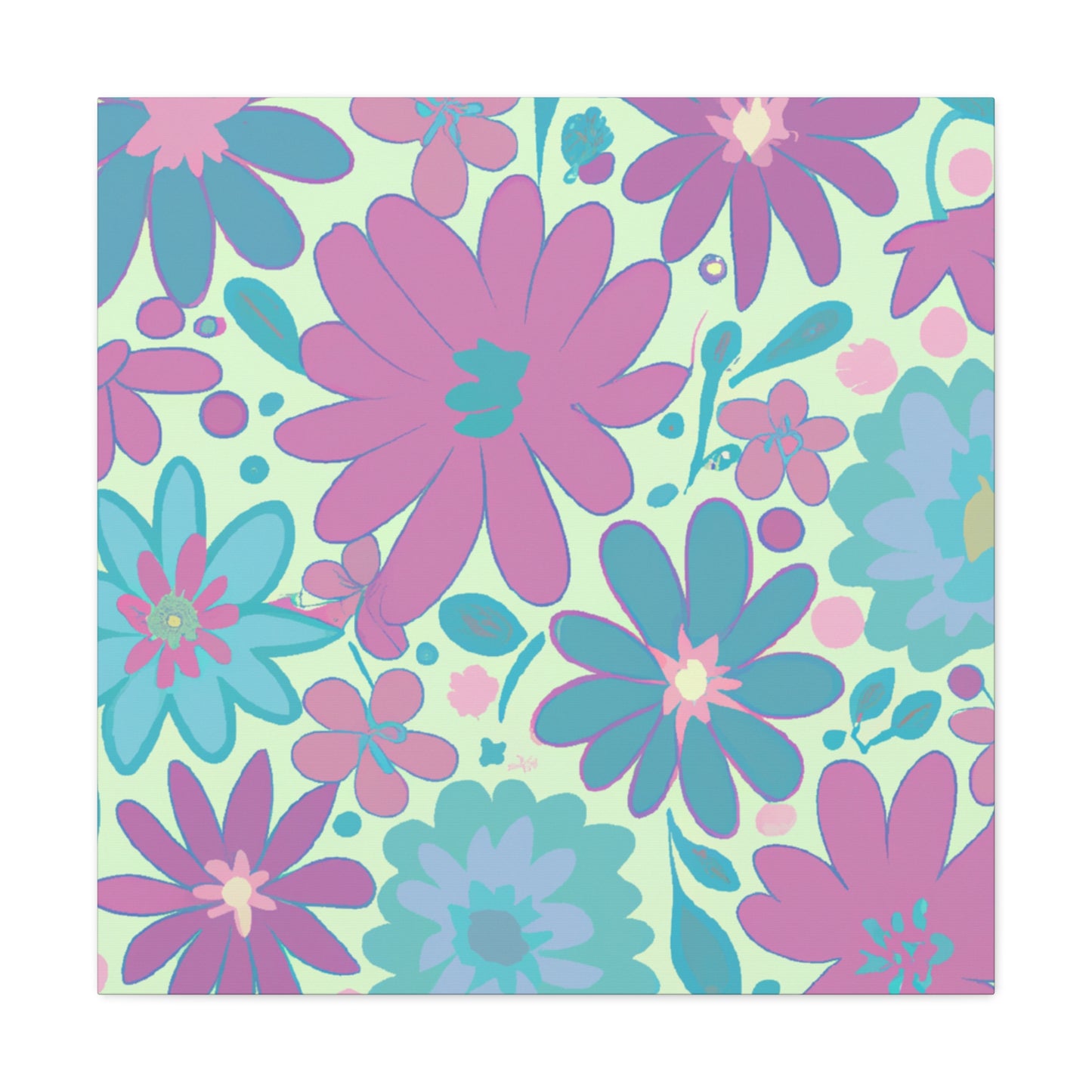Delightful Daisy - Floral - Canvas