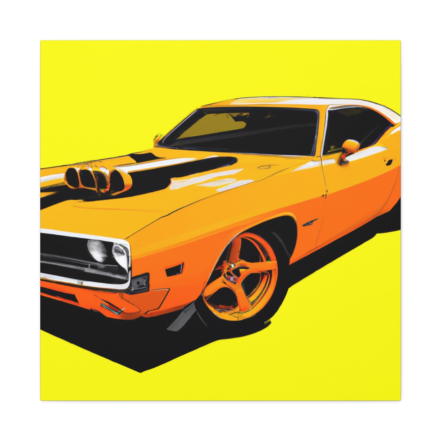 The Scorcher - Automobile - Canvas