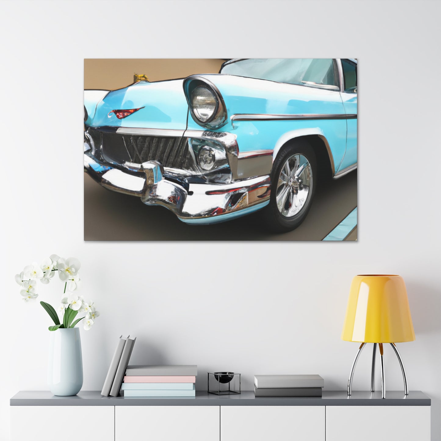 Mean and Sleek - Automobile Canvas
