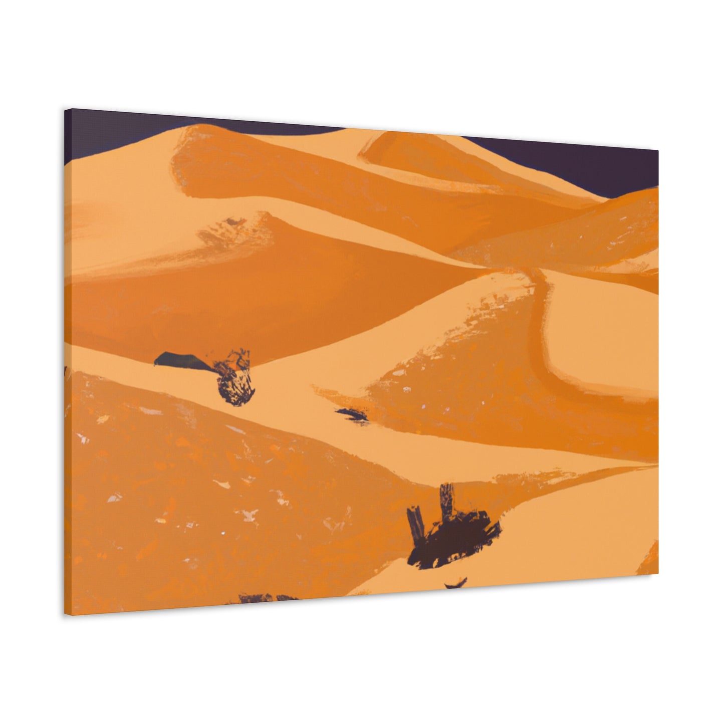 "Retro Reprised - Vintage Contemporary" - Desert Canvas