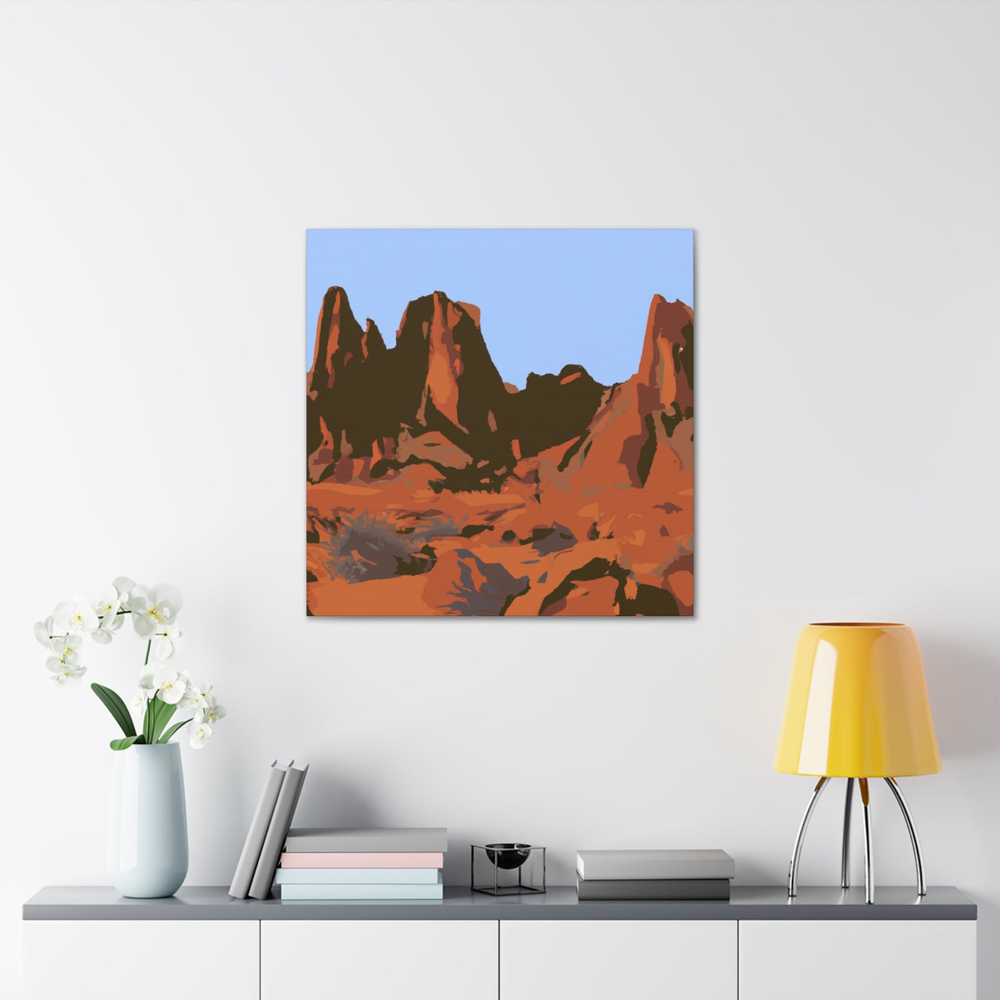 Tumbleweed Tundra - Landscape - Canvas