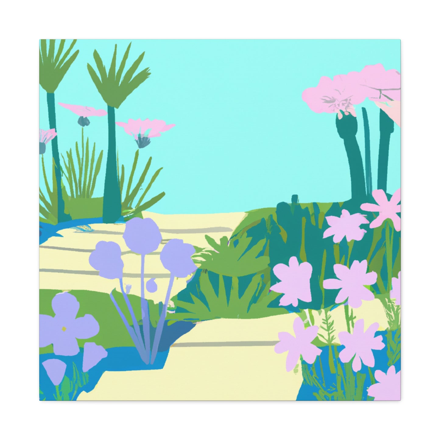 Butterfly Dreams - Landscape - Canvas