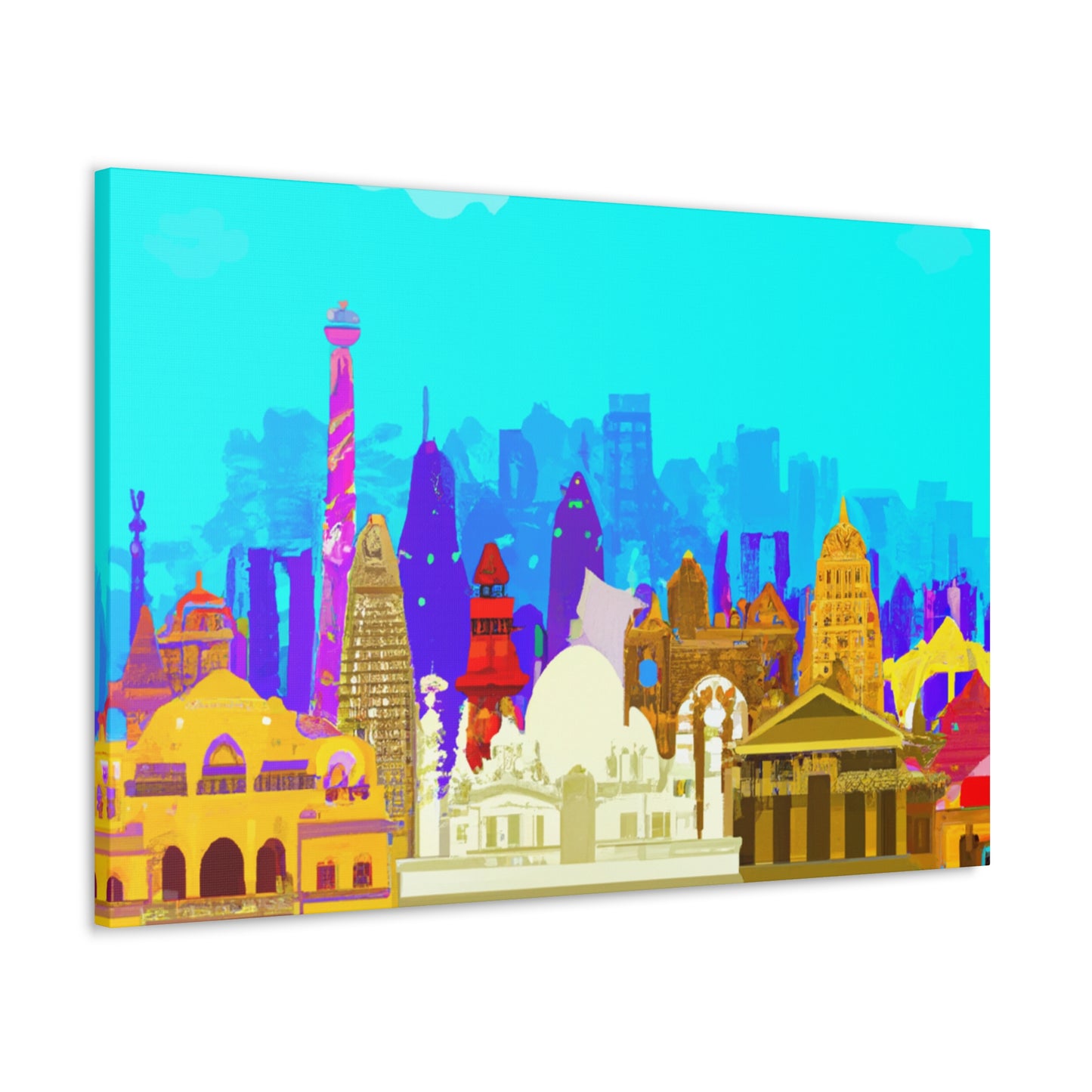 Vibrant Splendour - Destination India - Canvas