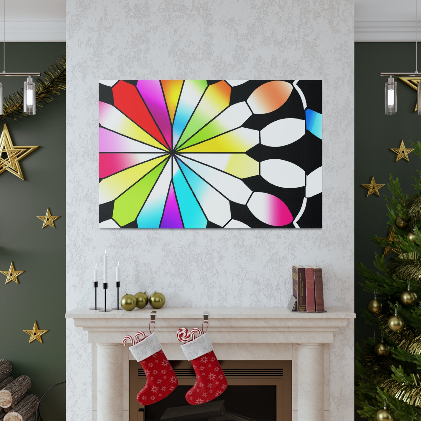 Sushi Galore! - Glass Canvas Art Deco
