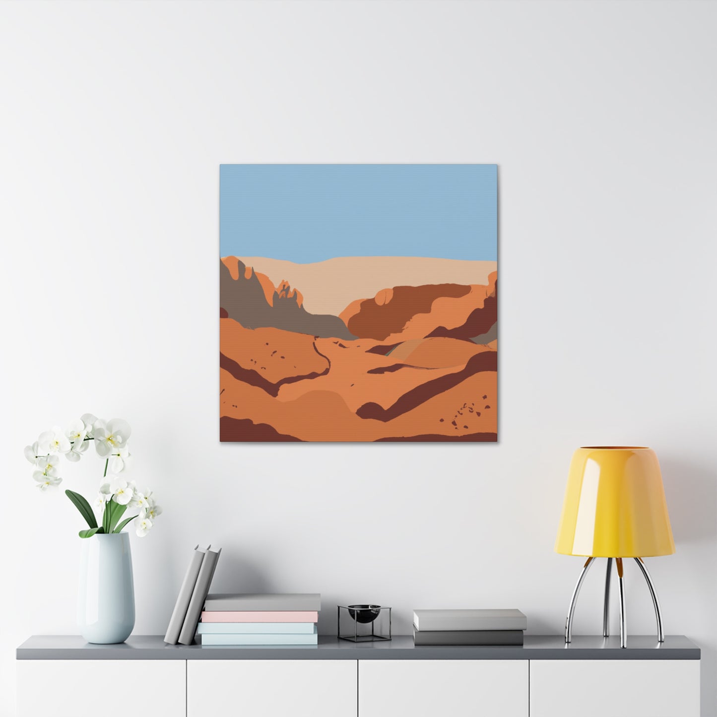 Dusty Paradise - Landscape - Canvas