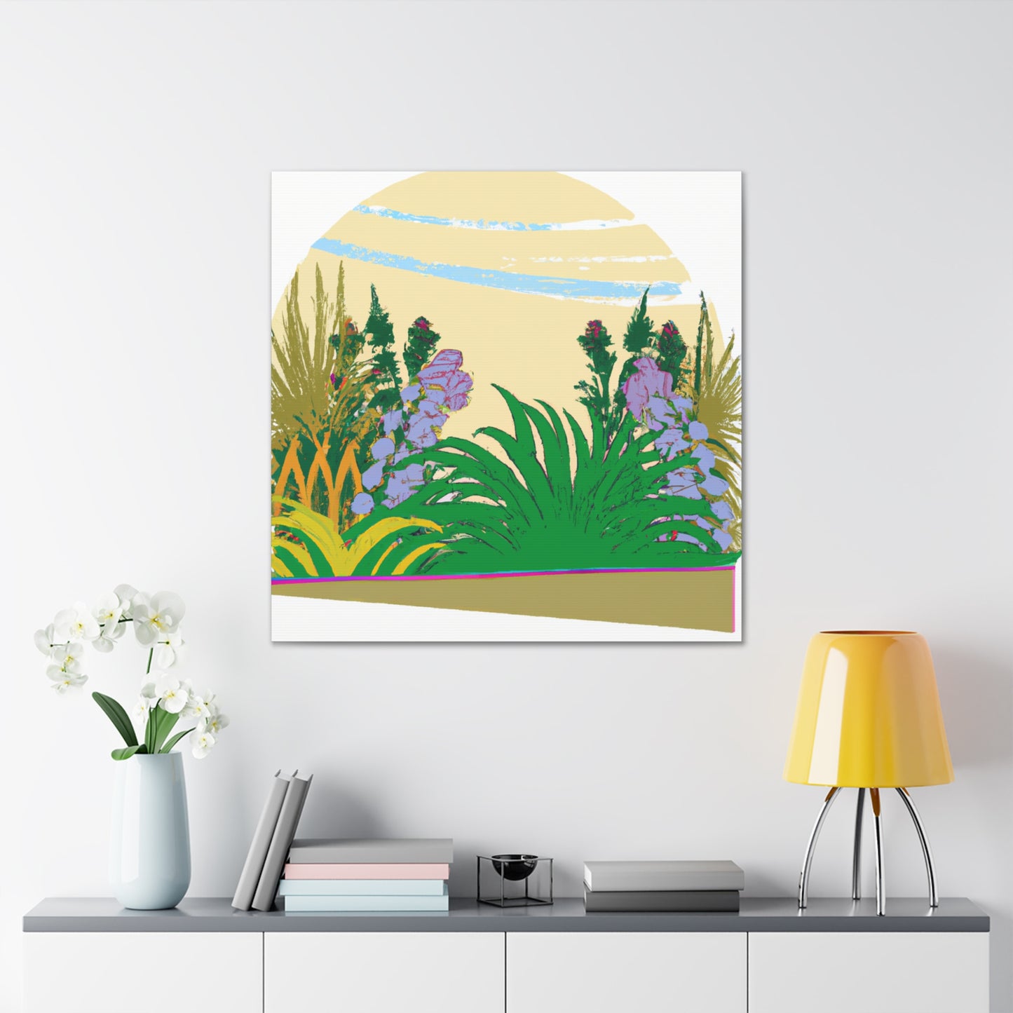 Vineyard Vista-Landscape - Canvas