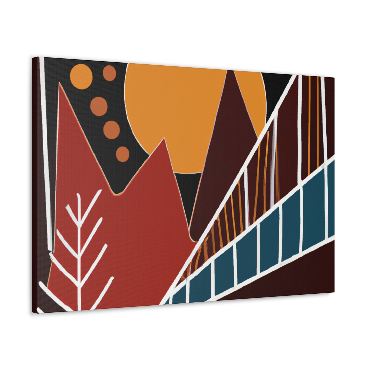 Dreamscape- Midcentury - Canvas