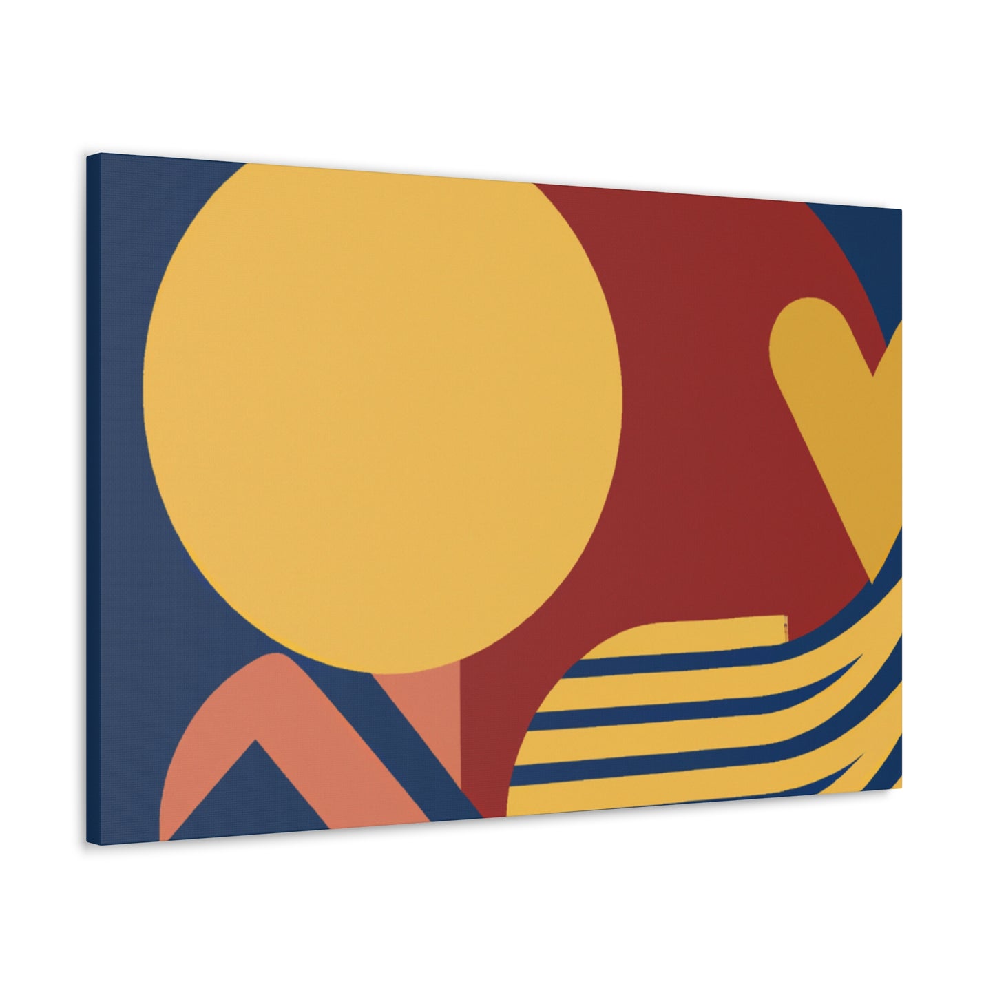 Fusion Fantasy- Midcentury - Canvas