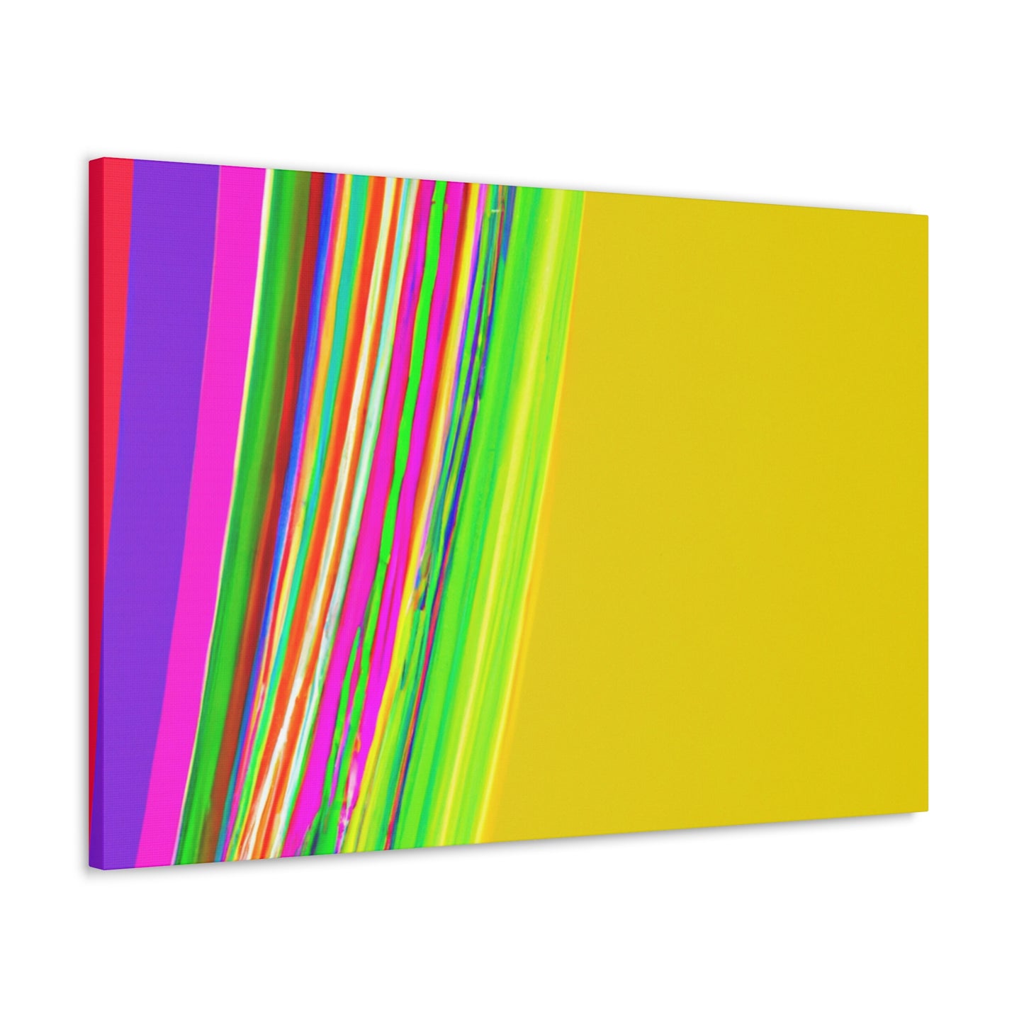 Rainbow Blast - Abstract - Canvas