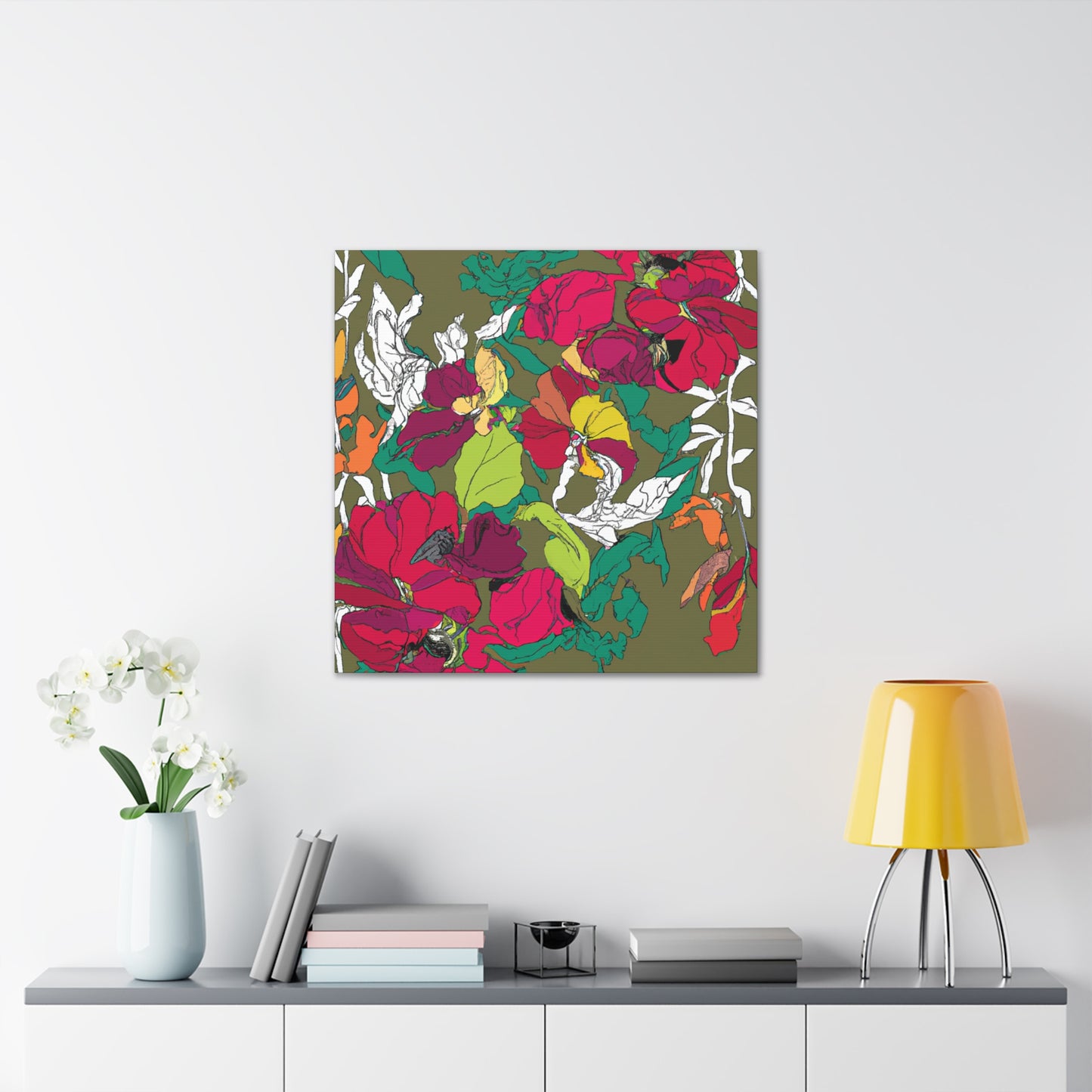 Vespera - Floral - Canvas