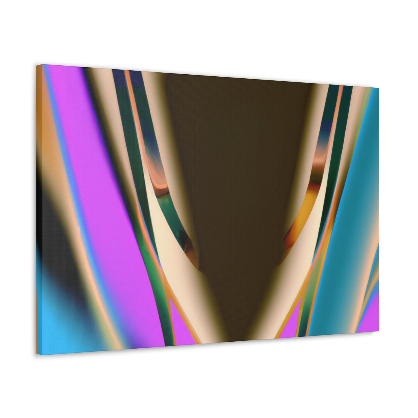 Galactic Geometry: A Visual Exploration of Art Deco's Intergalactic Architectural Influences - Canvas