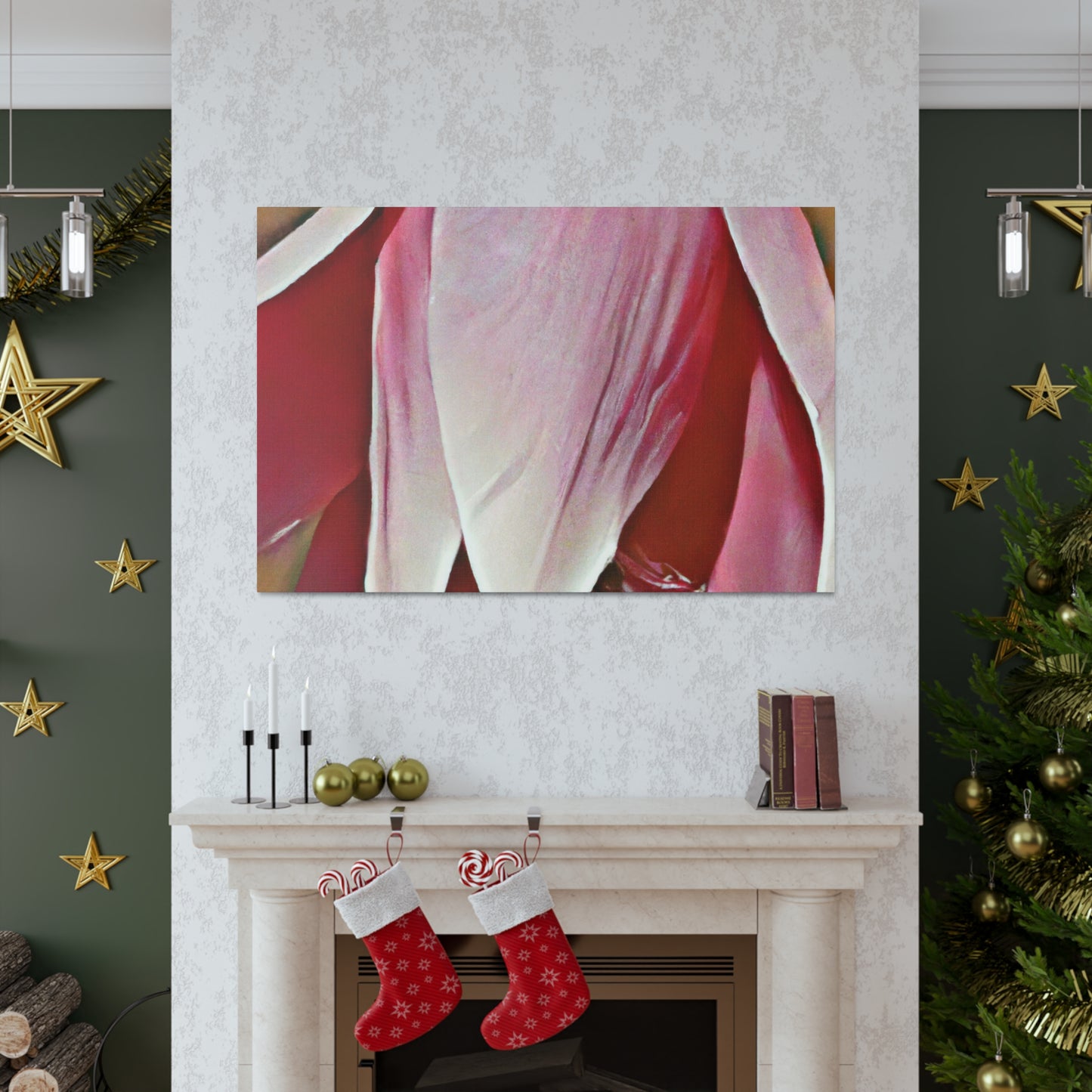 Pink Elder - Canvas - Floral