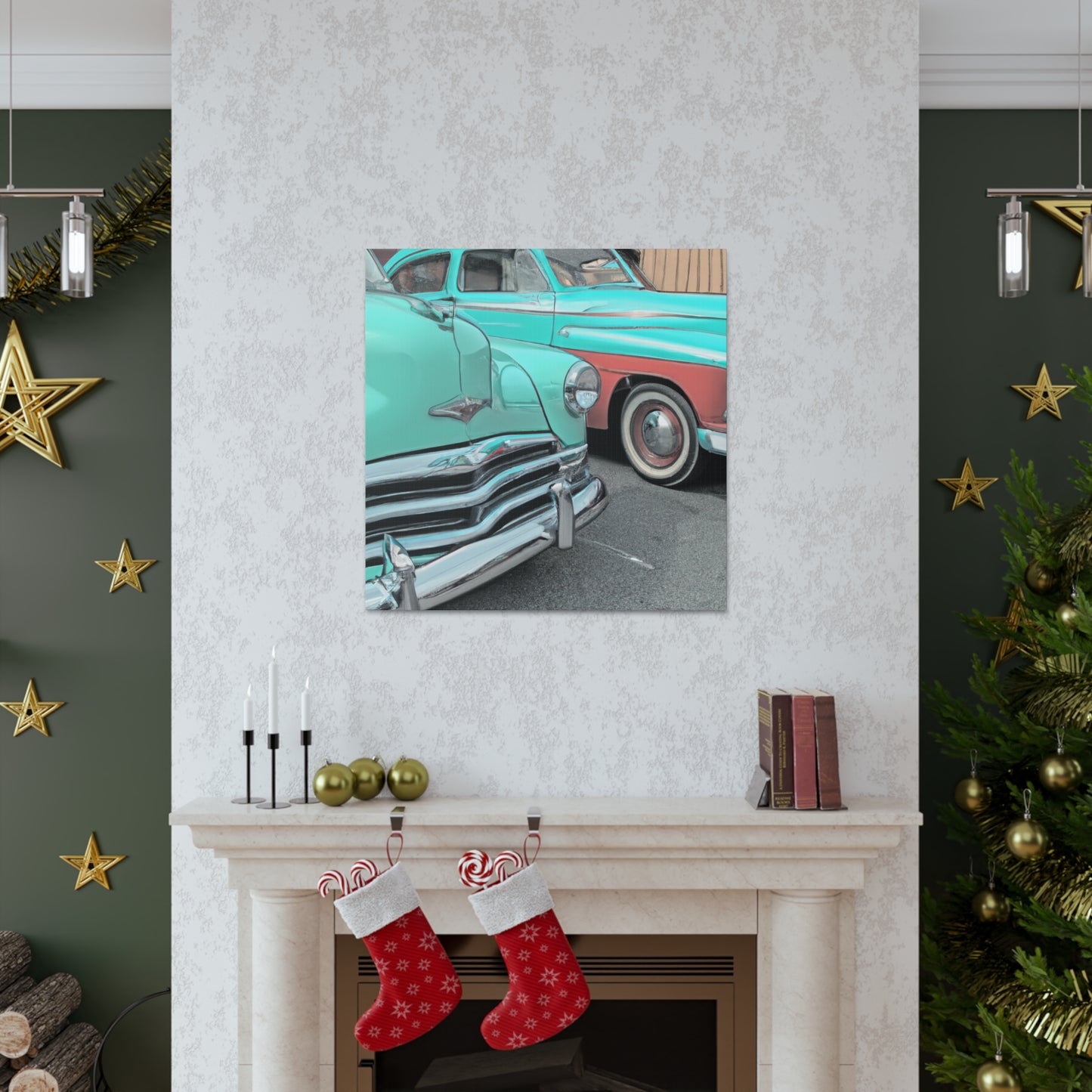 Ole Days - Automobile Canvas