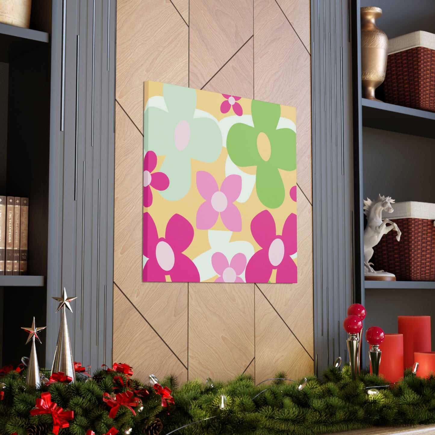 A Flowering Scavenger Hunt: - Floral Canvas