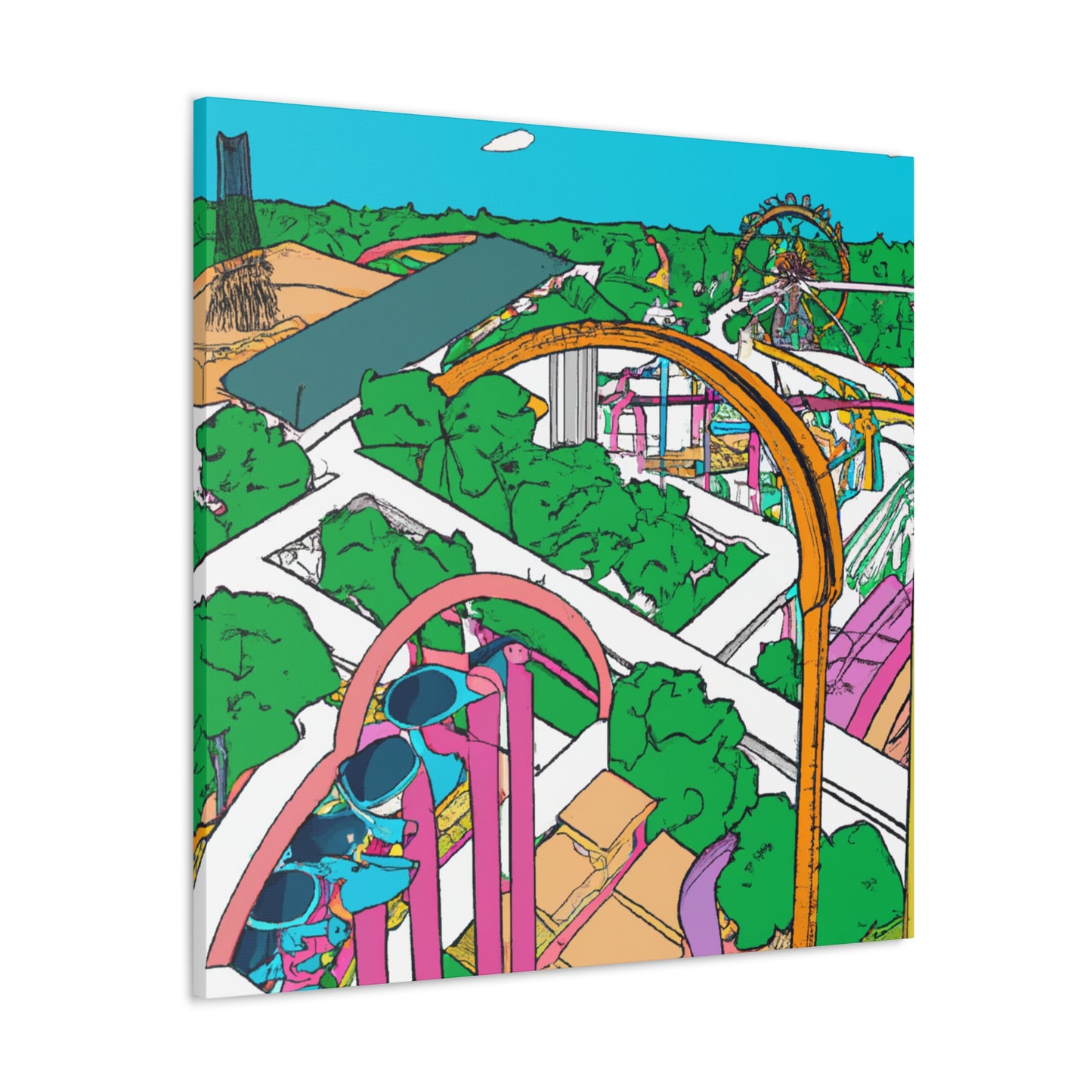 Fantasy Forests - Amusement - Canvas