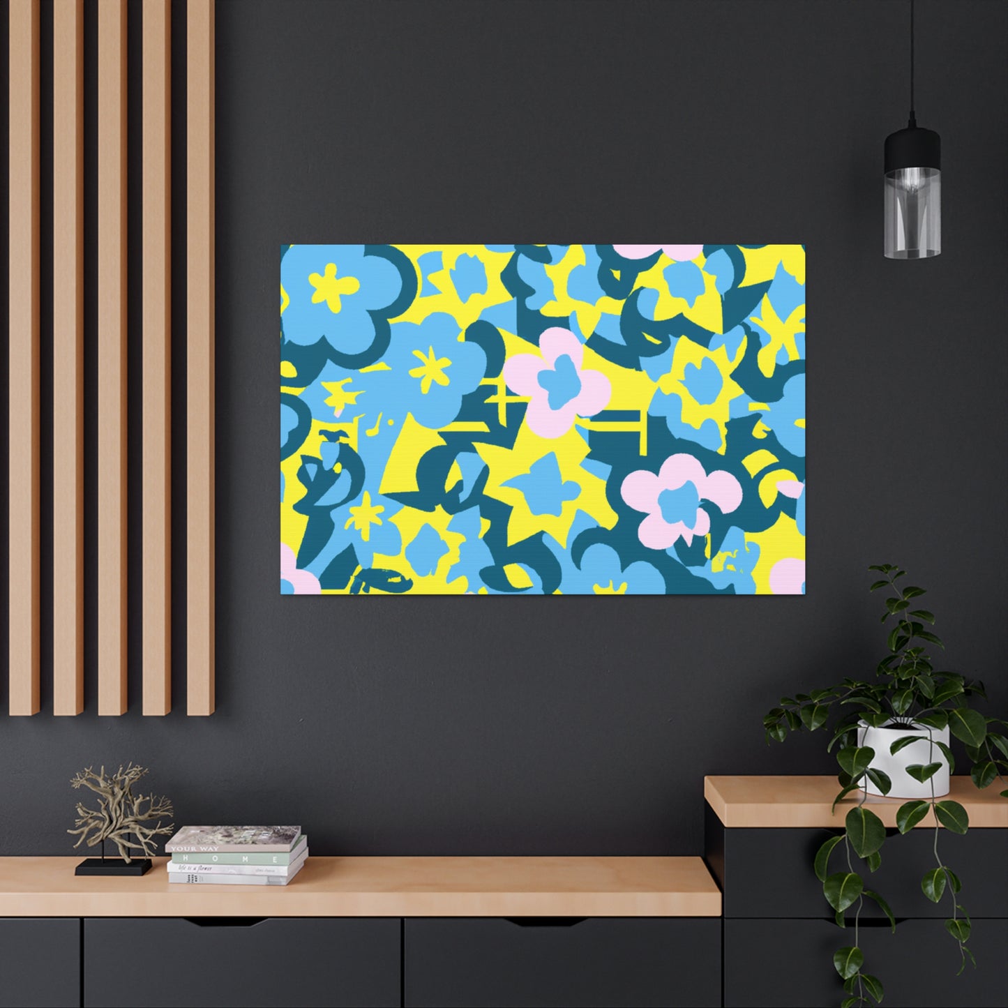 "Floral Fantasia" - Floral Canvas