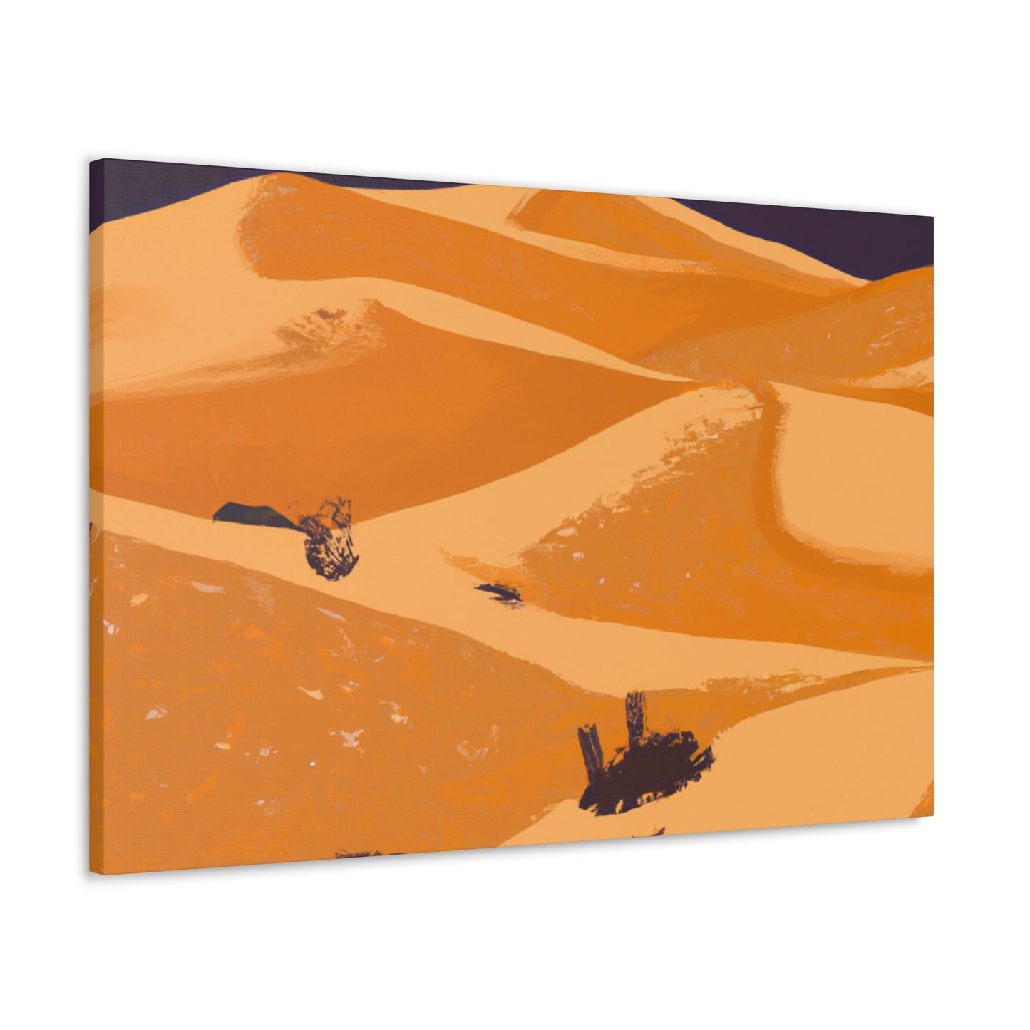 "Retro Reprised - Vintage Contemporary" - Desert Canvas