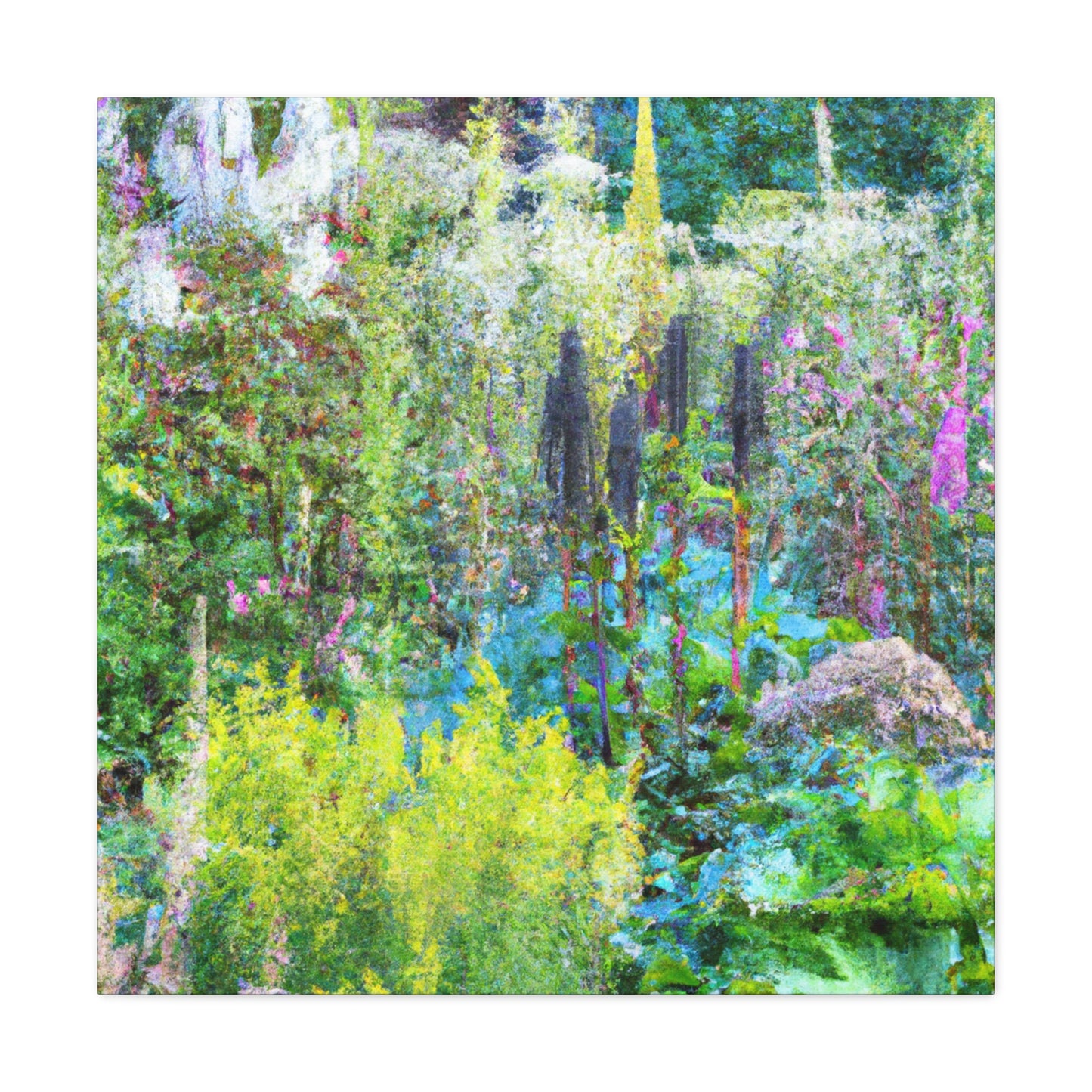 Garden Tapestry - Floral Canvas
