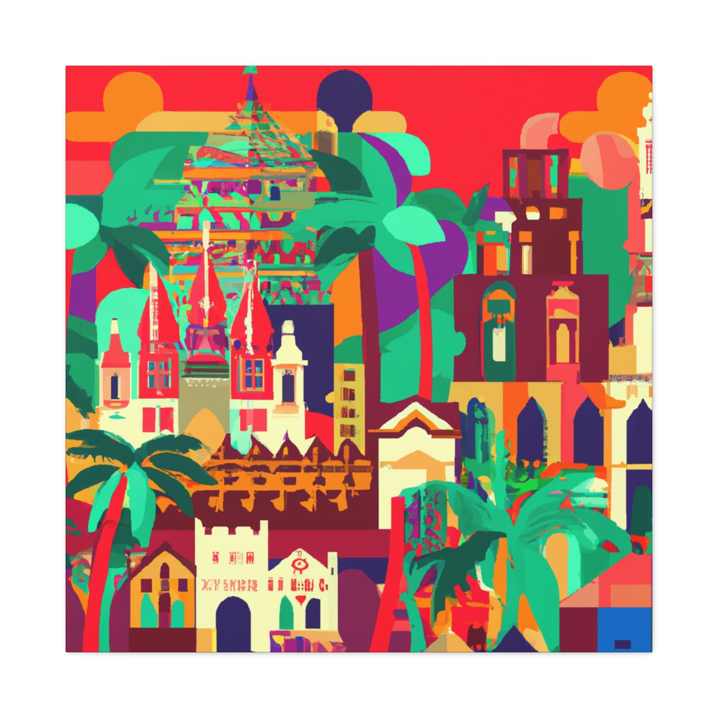 Meera - India - Canvas