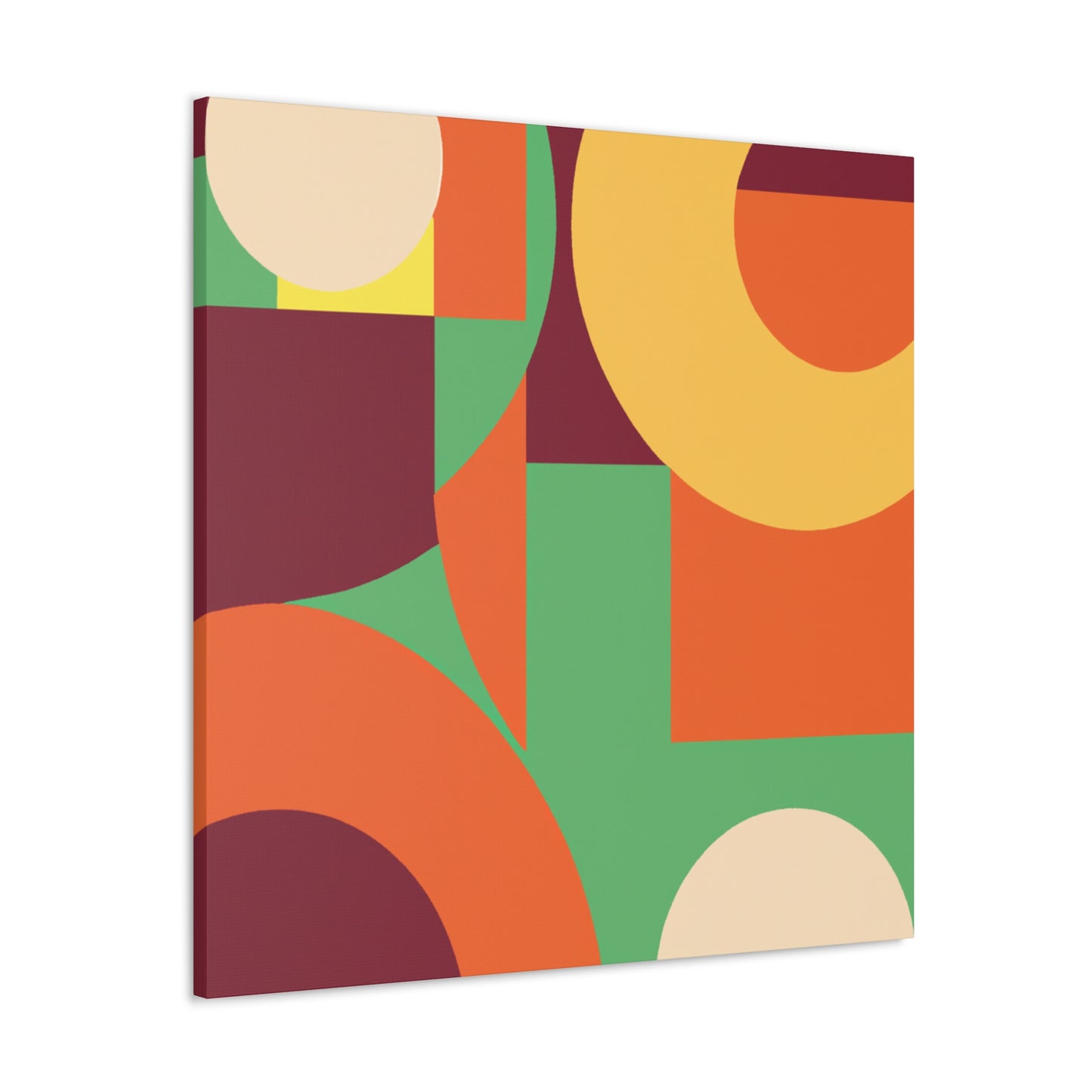 Orbital Burst - Midcentury - Canvas
