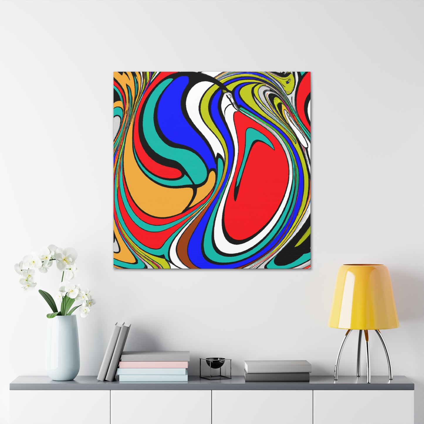Night Dew - Abstract - Canvas
