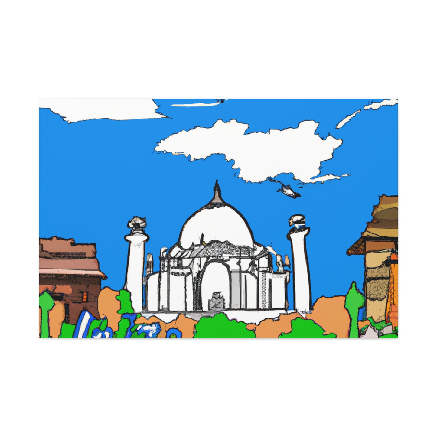 Nalanda - Destination India - Canvas