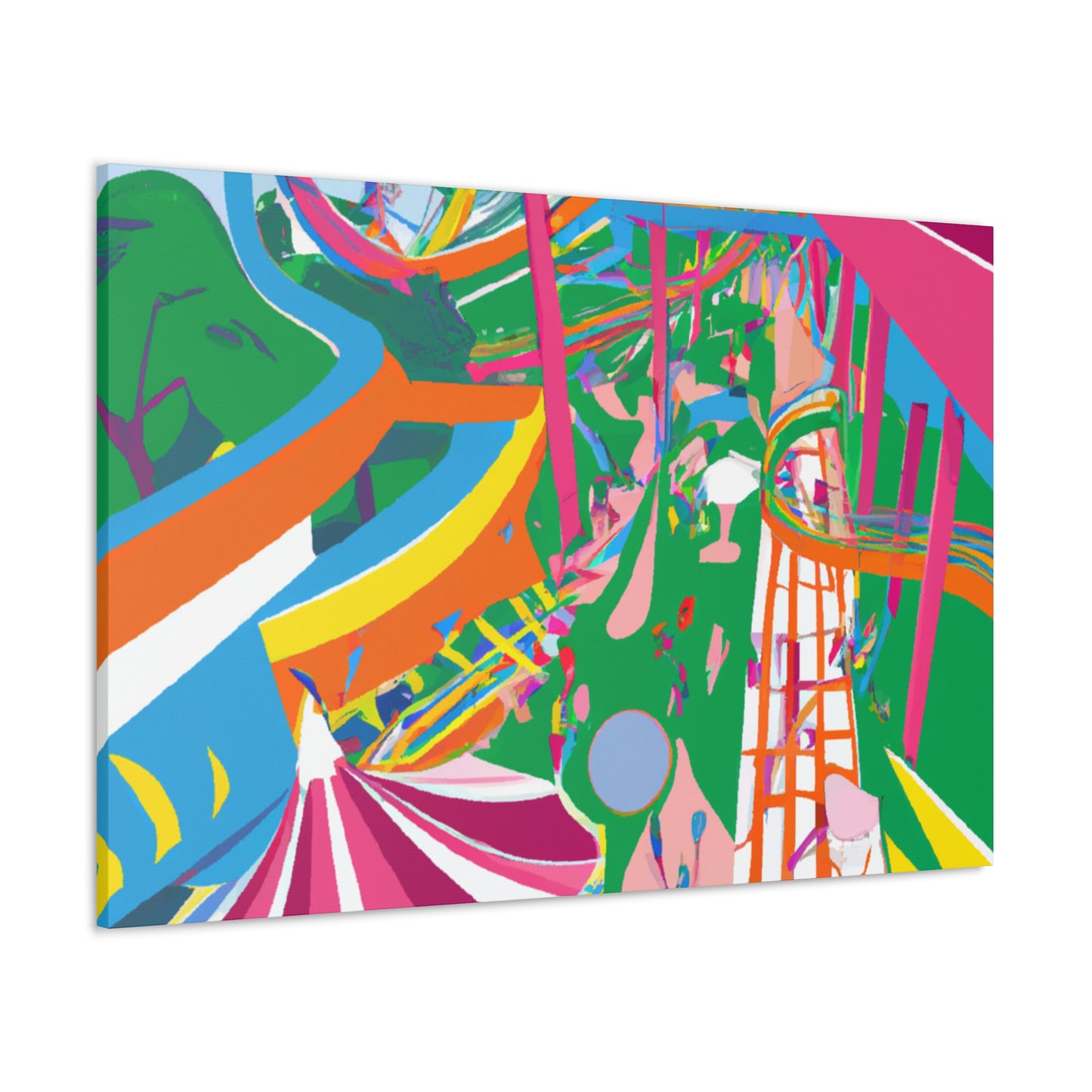 Candyland Rush - Amusement - Canvas