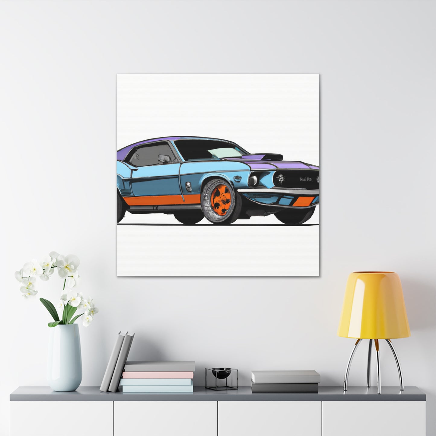 Livin' Wild - Automobile - Canvas
