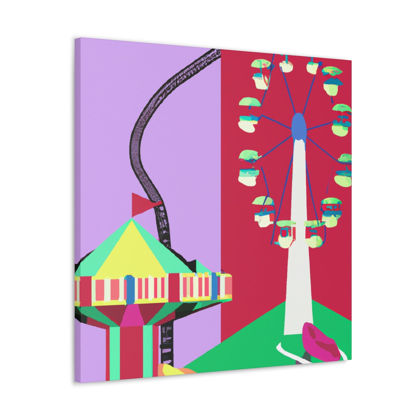 Fantasialand- Amusement - Canvas