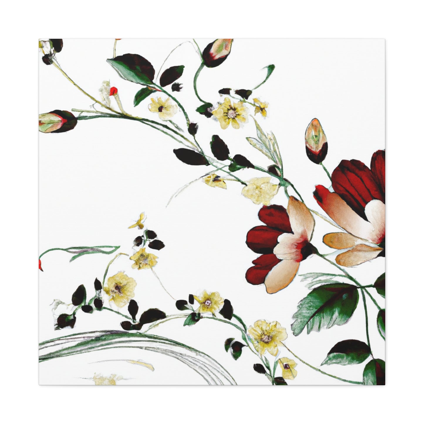 Meadowfields - Floral - Canvas