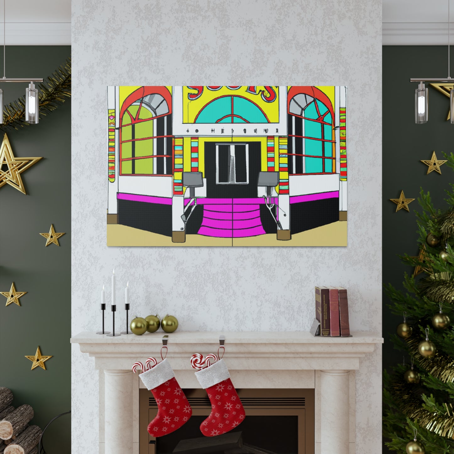 Cosmo Retro Arcade. - Canvas - Pop Art