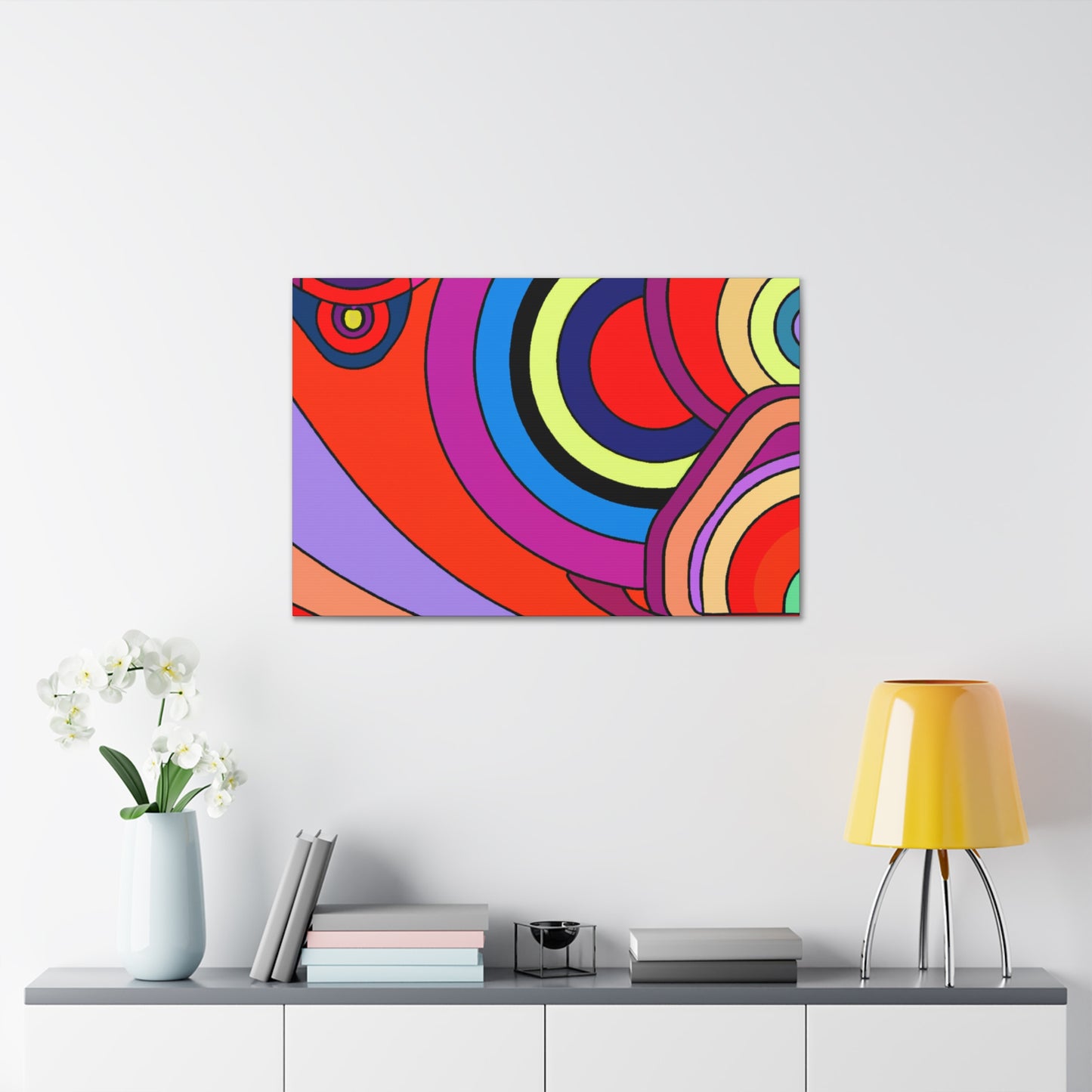 Rainbow Quench - Abstract - Canvas