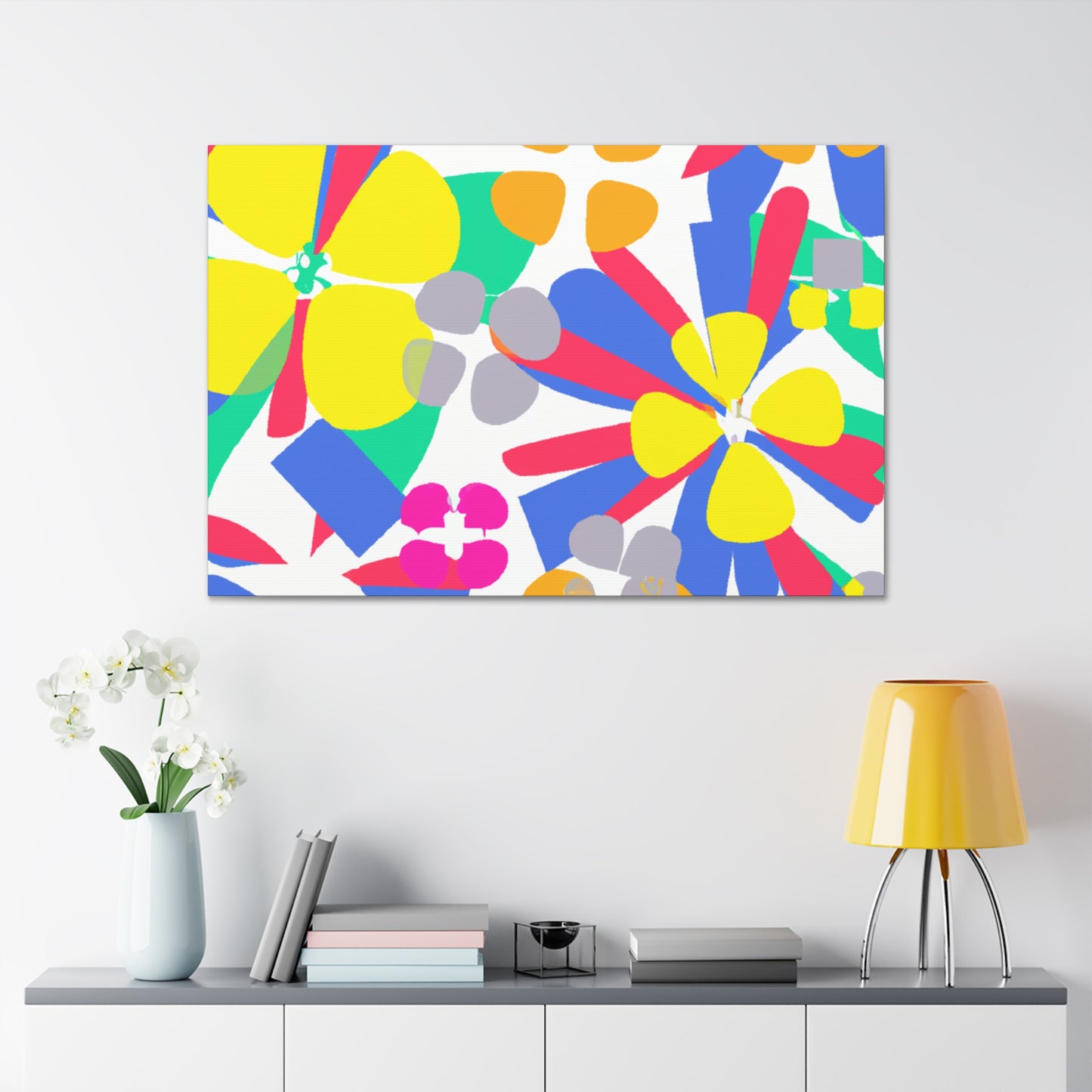 Perpetual Petals - Floral - Canvas