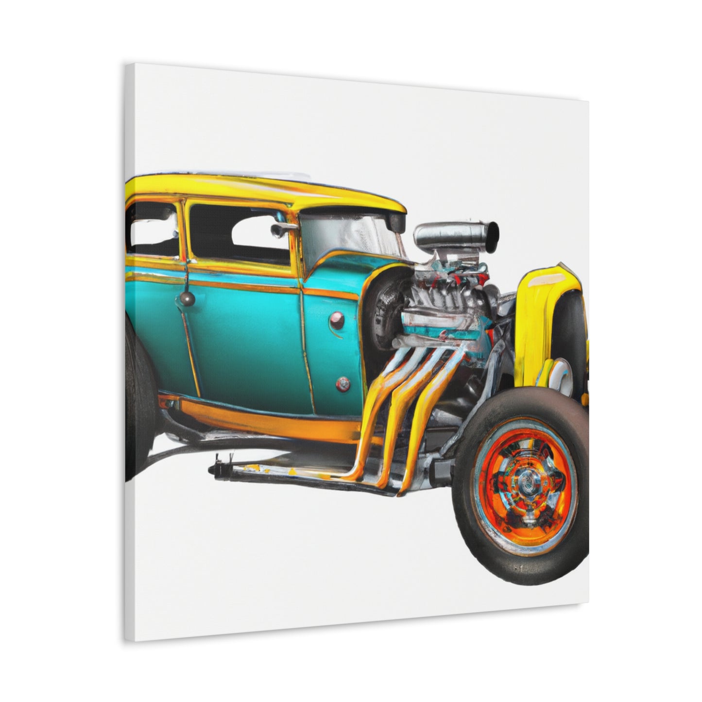 Hot Rod Junker - Automobile - Canvas