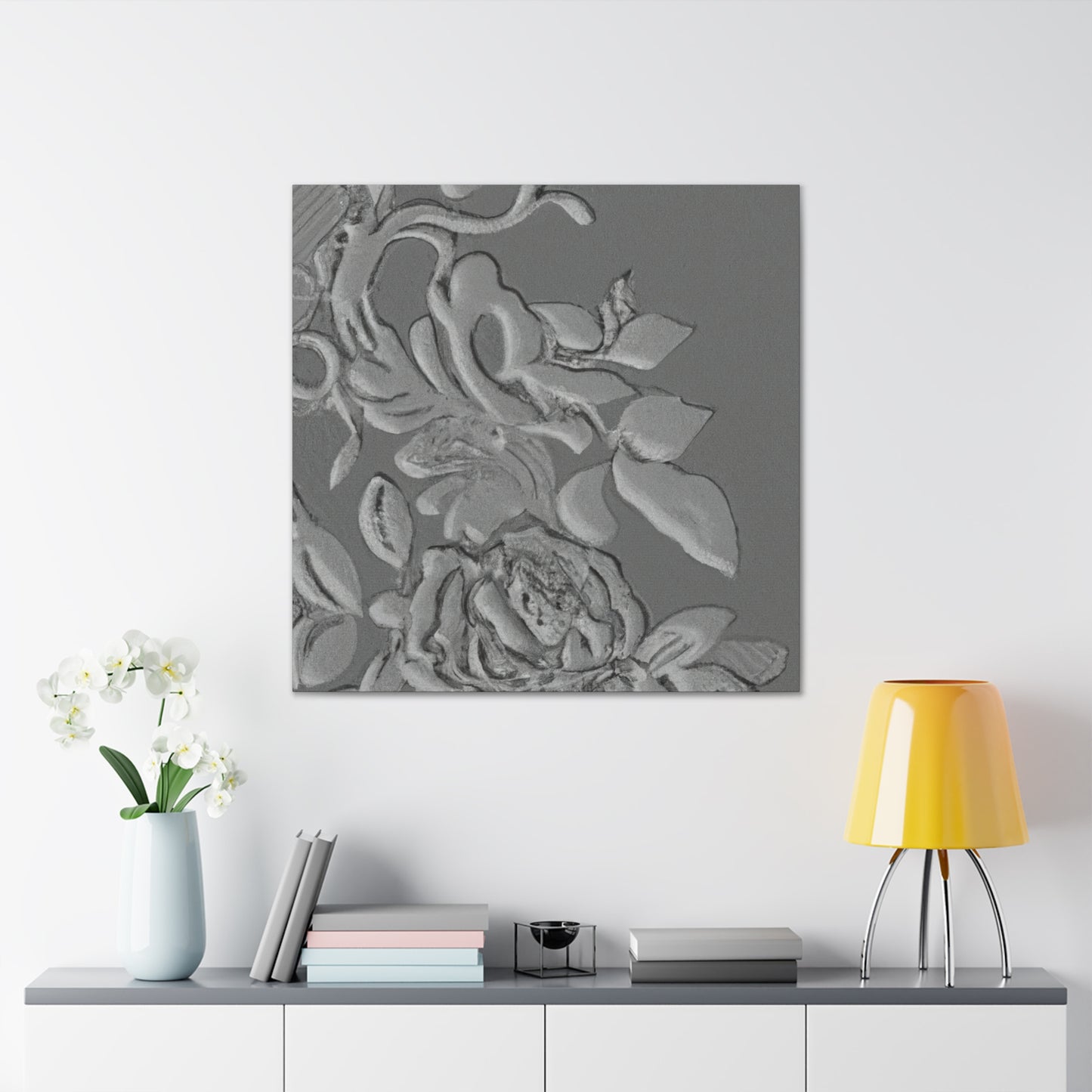 Blissful Gem- Floral - Canvas