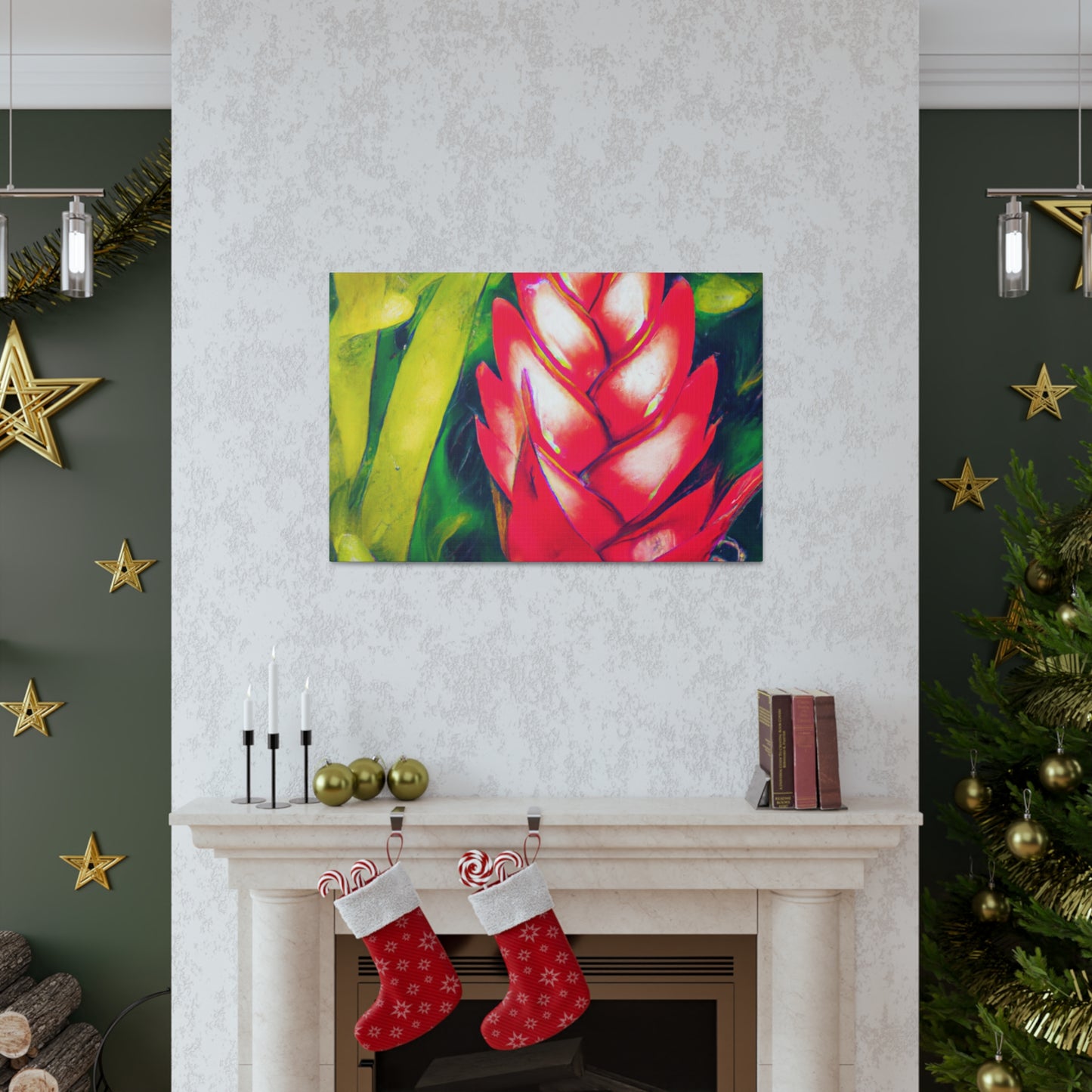 Red Queen - Canvas - Floral
